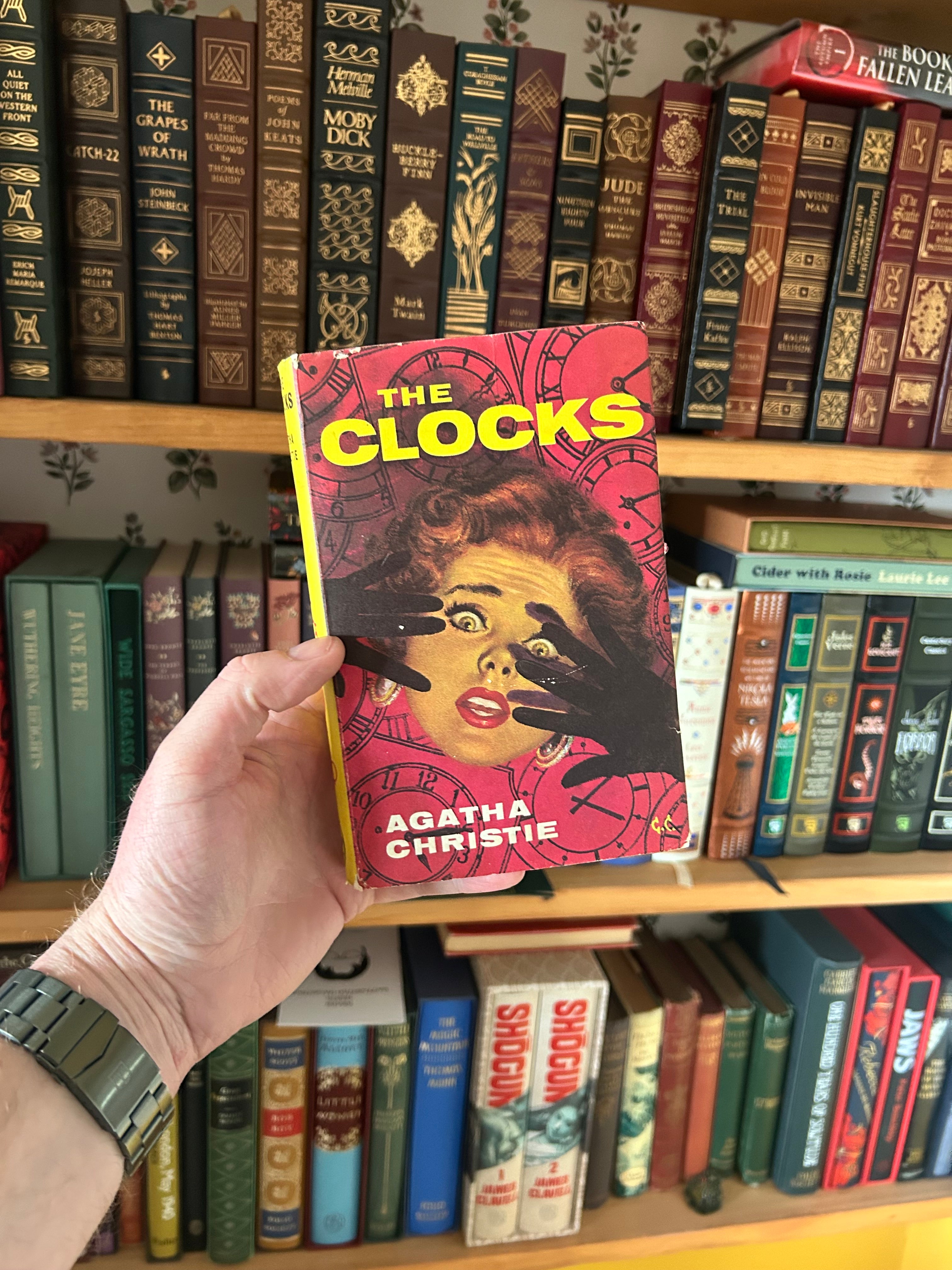 The Clocks-Agatha Christie. 1st The Book Club Edition 1963