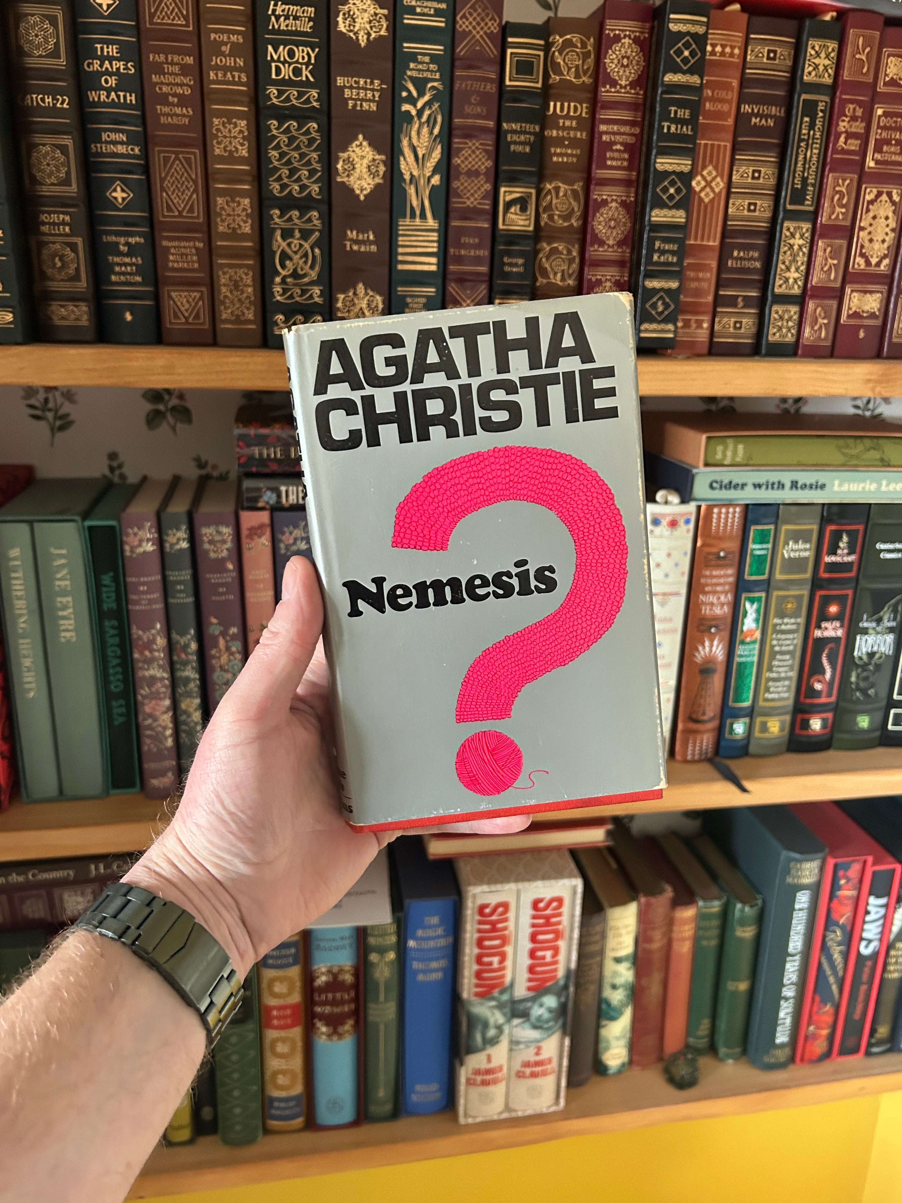 Nemesis-Agatha Christie. 1st Edition,The Crime Club 1971