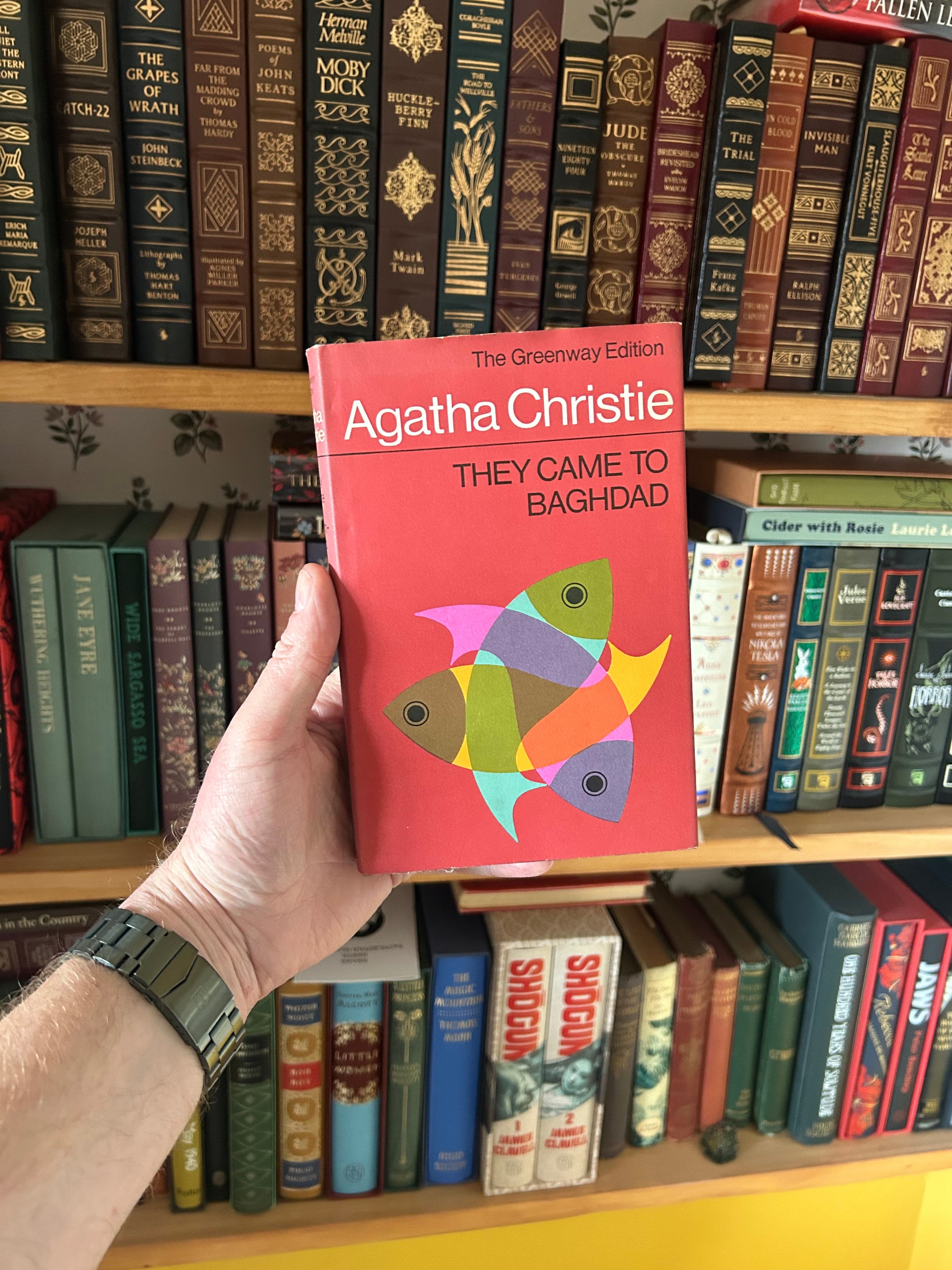 They Came to Baghdad- Agatha Christie. The Crime Club 1980.