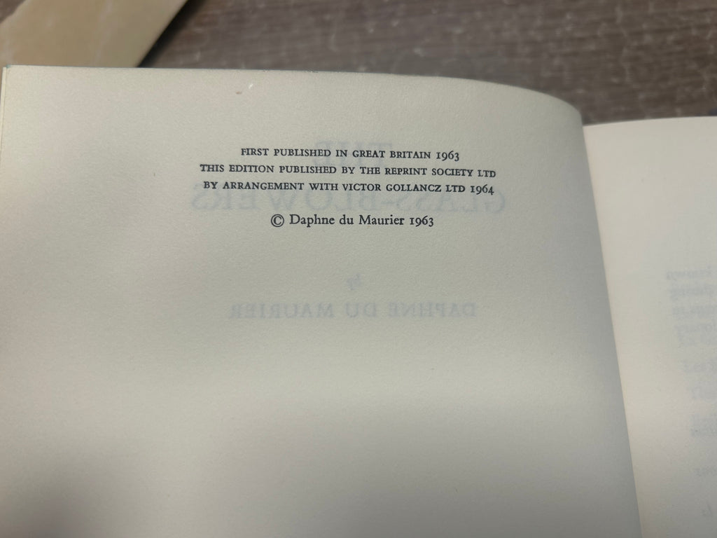 The Glass Blowers- Daphne du Maurier 1964.    015