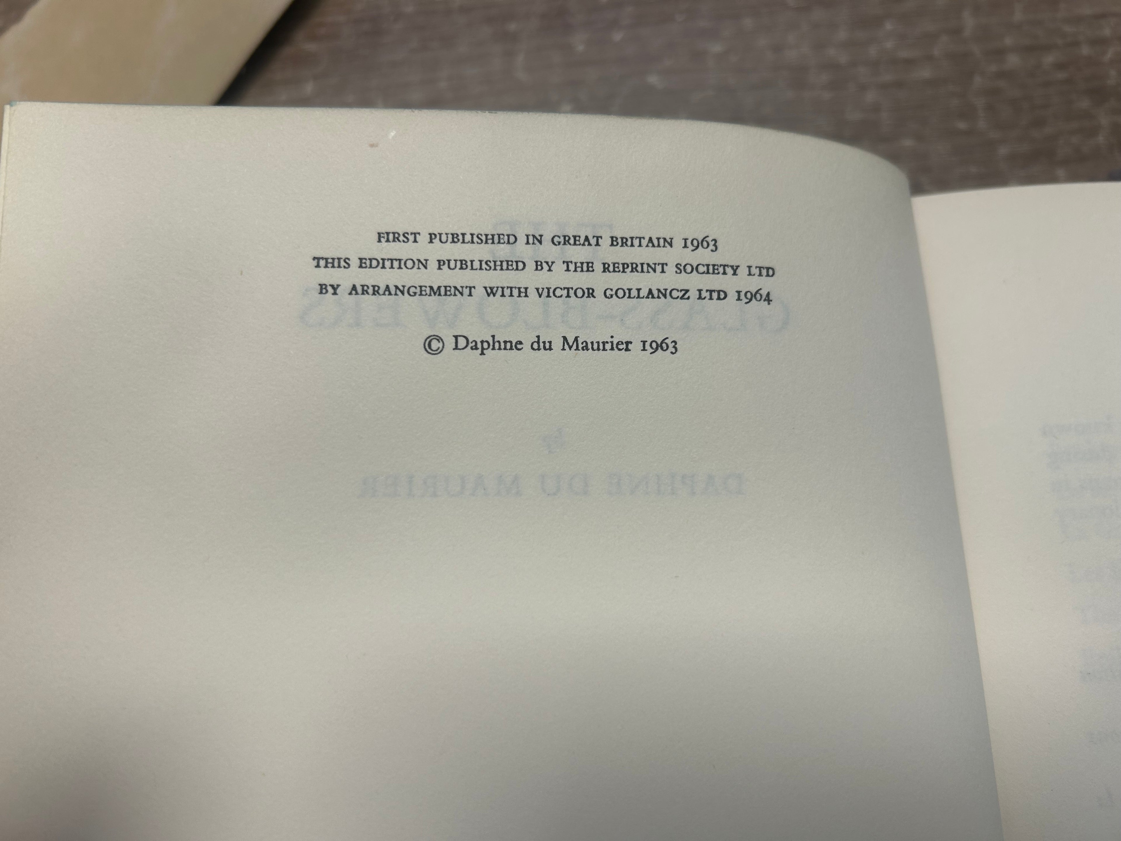 The Glass Blowers- Daphne du Maurier 1964.    015