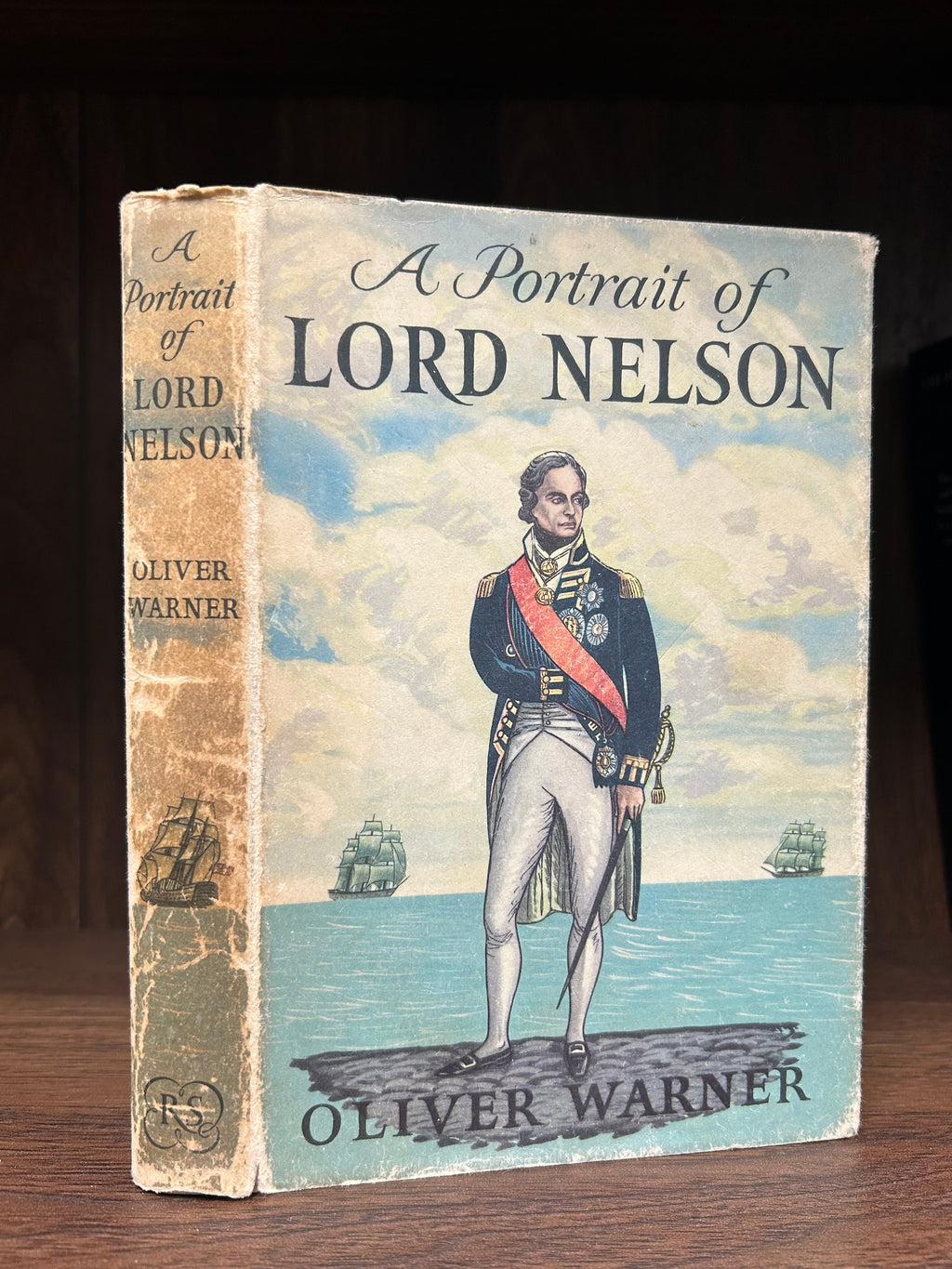 A Portrait of Lord Nelson- Oliver Warner 1959.        013