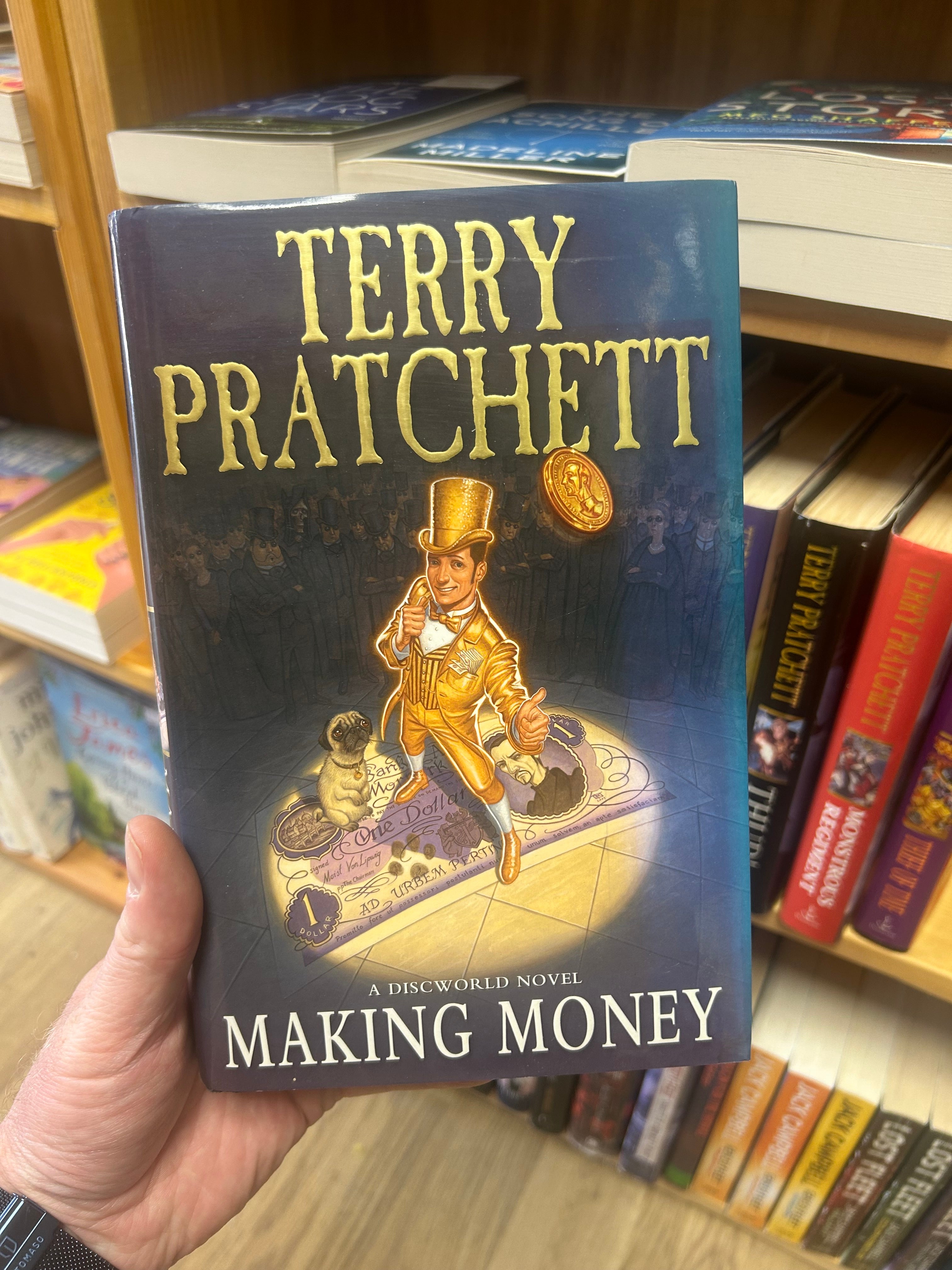 Making Money- Terry Pratchett (First Edition)
