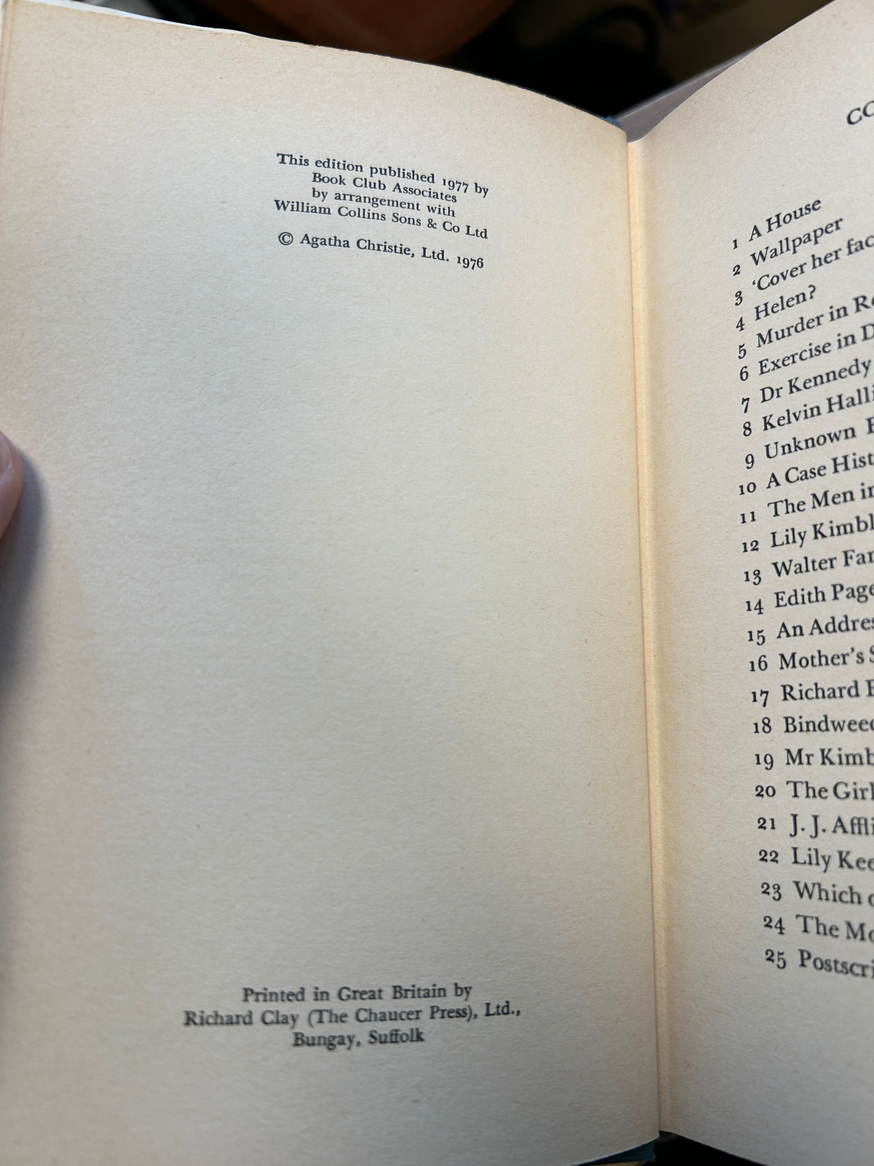 Sleeping Murder- Agatha Christie (1977 Book Club edition). 020