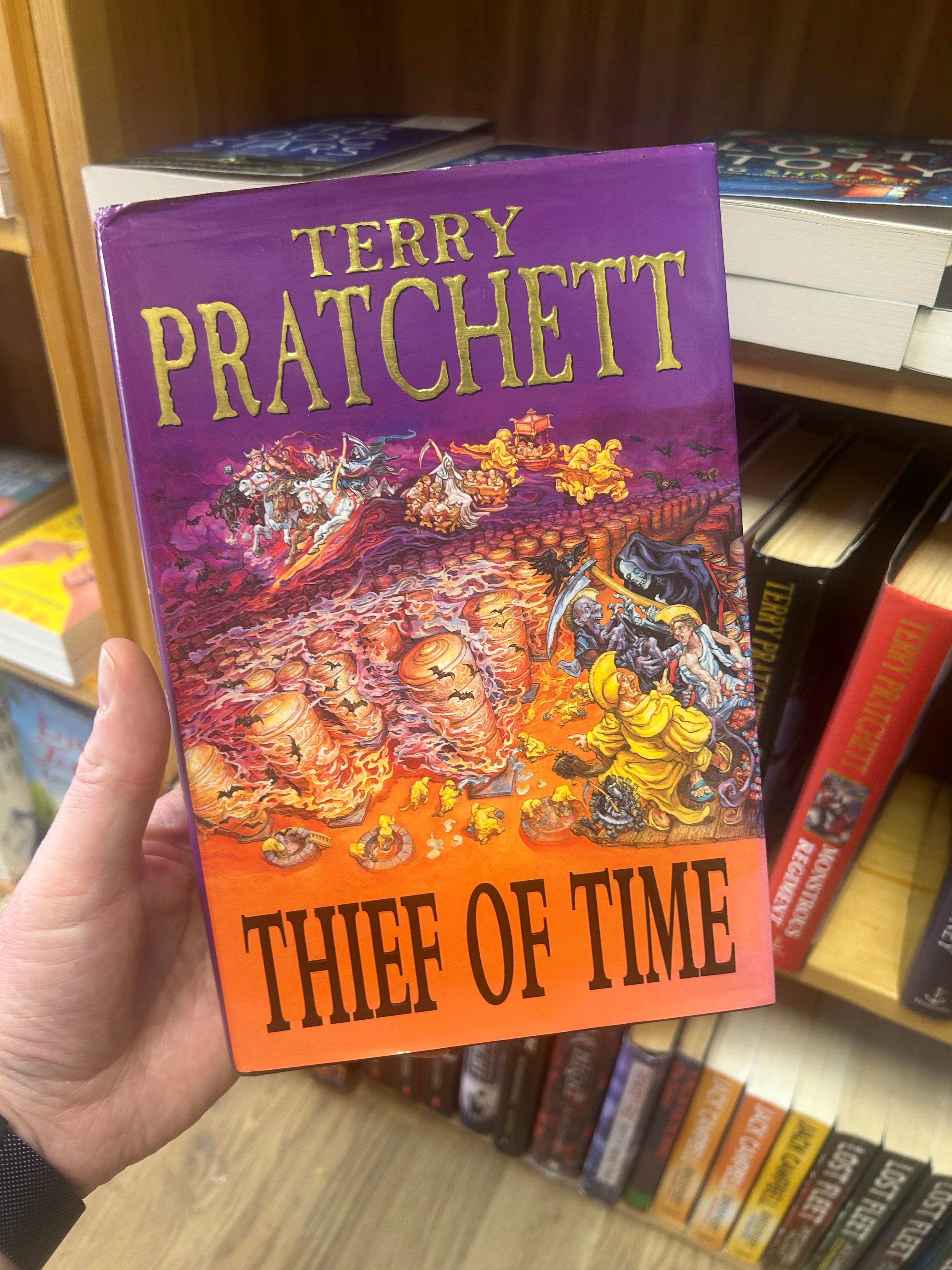 Thief of Time- Terry Pratchett (First Edition)