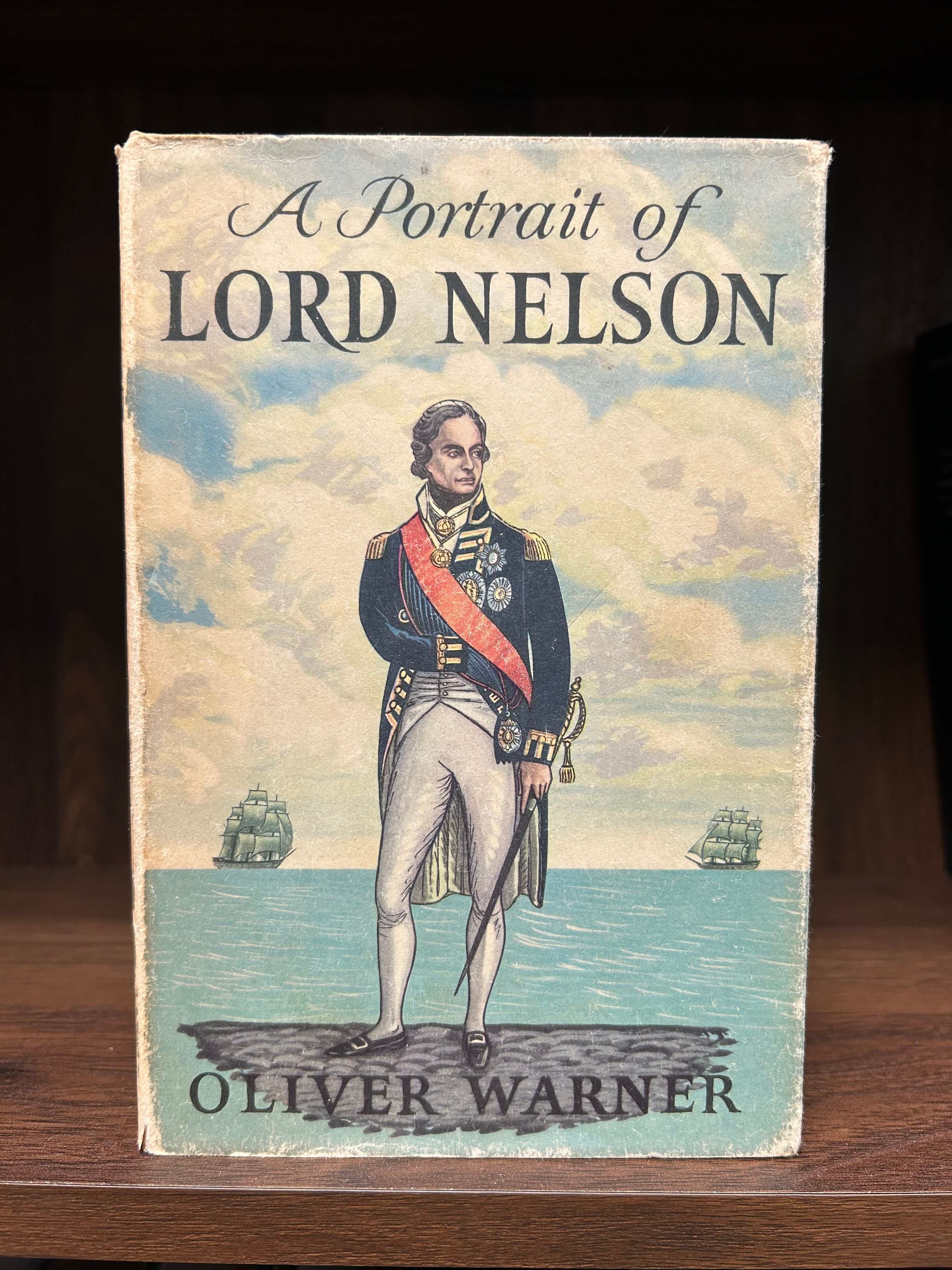 A Portrait of Lord Nelson- Oliver Warner 1959.        013
