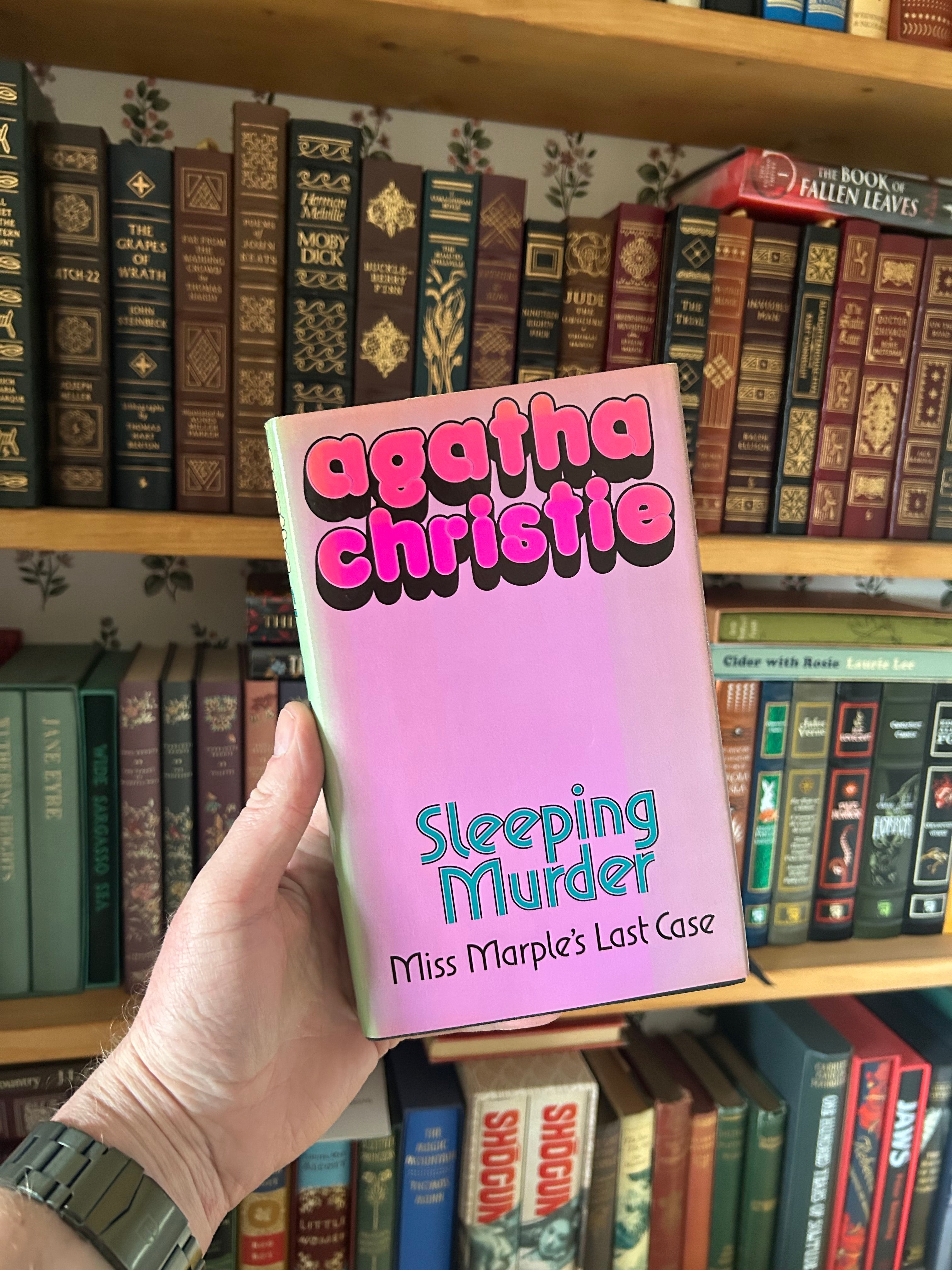 Sleeping Murder-Agatha Christie. 1st Edition Book Club Associates 1976