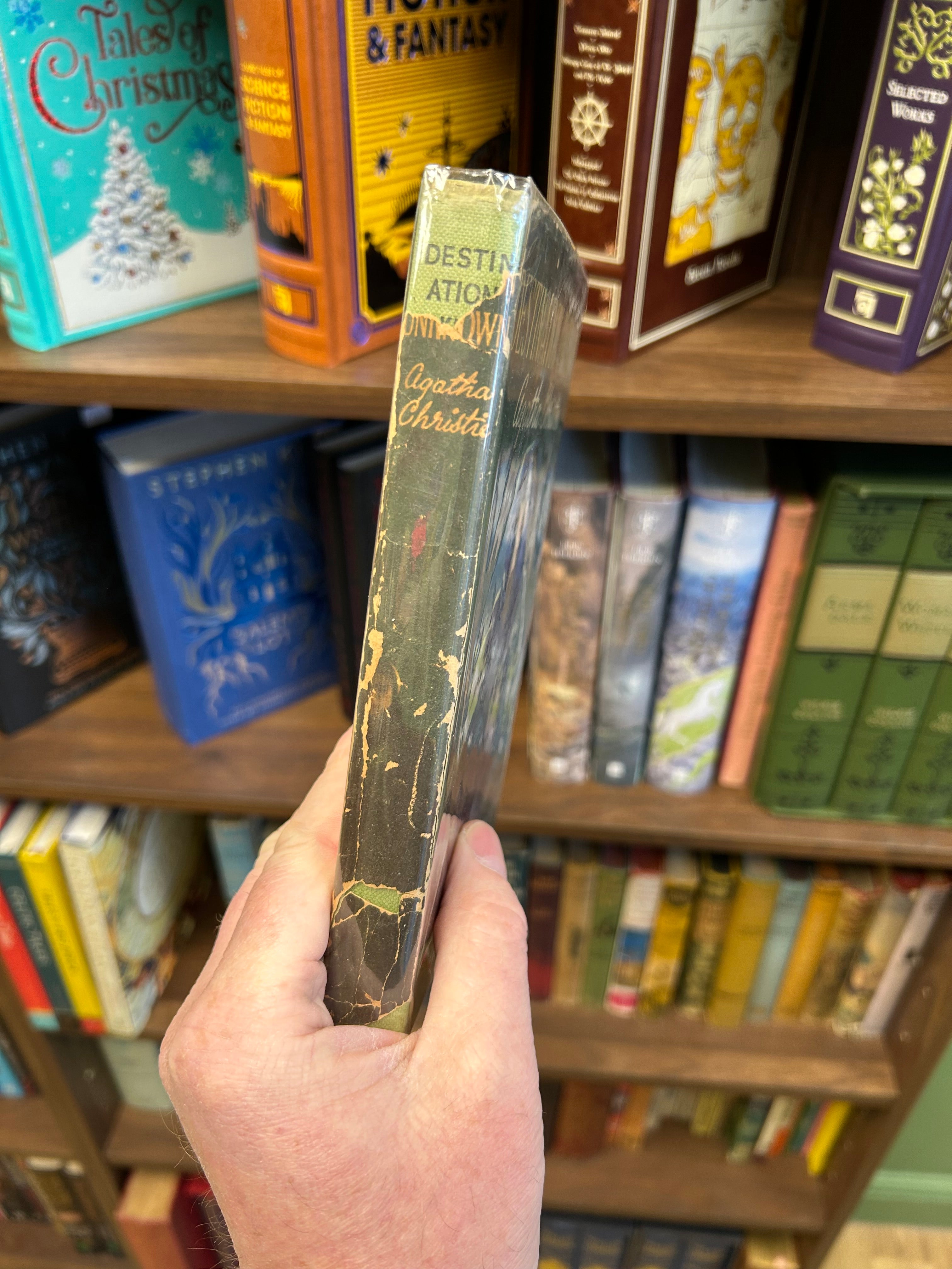 Destination unknown- Agatha Christie (1955 Book Club edition). 018