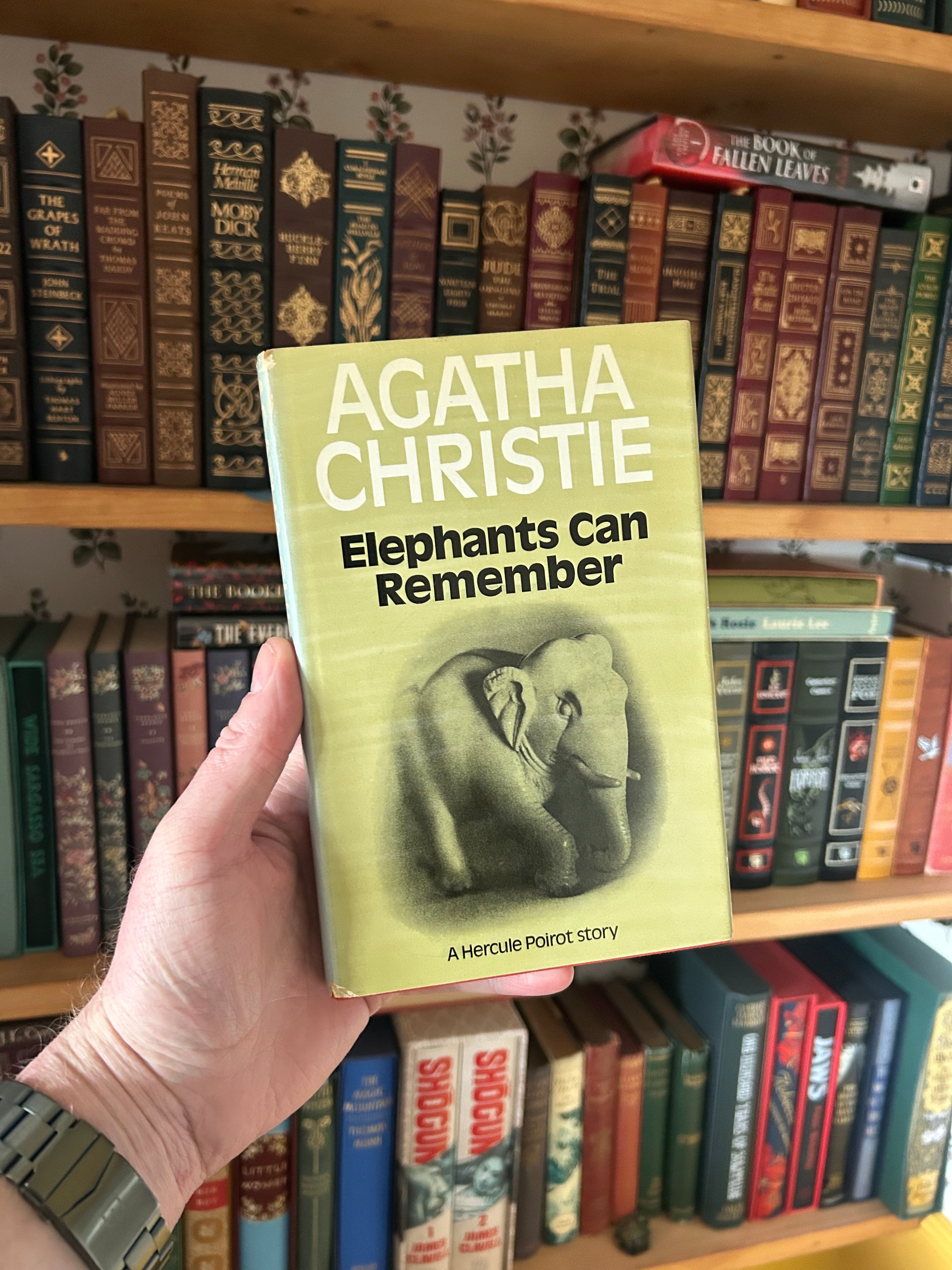 Elephants can Remember-Agatha Christie. Book Club Edition 1972