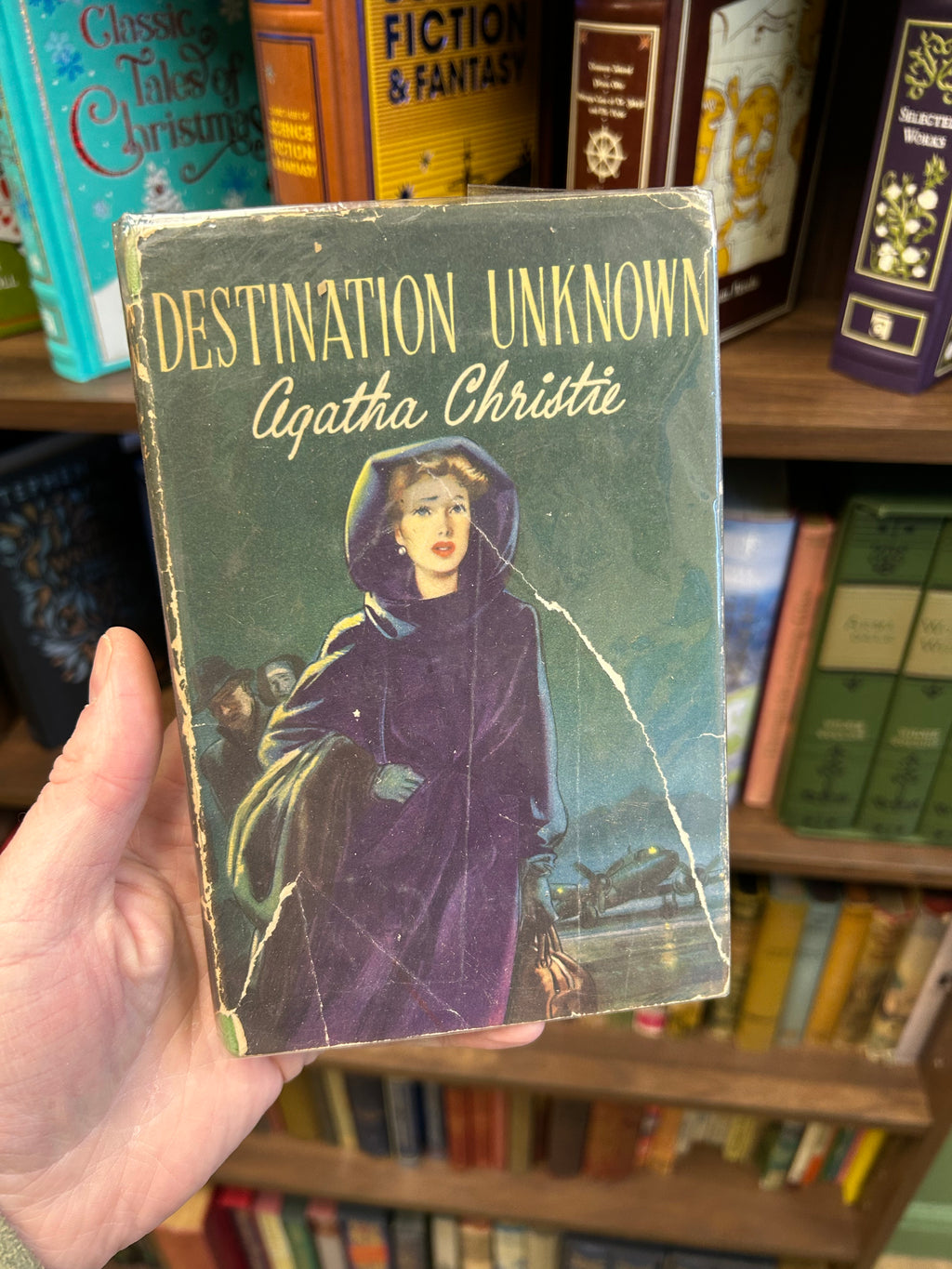 Destination unknown- Agatha Christie (1955 Book Club edition). 018