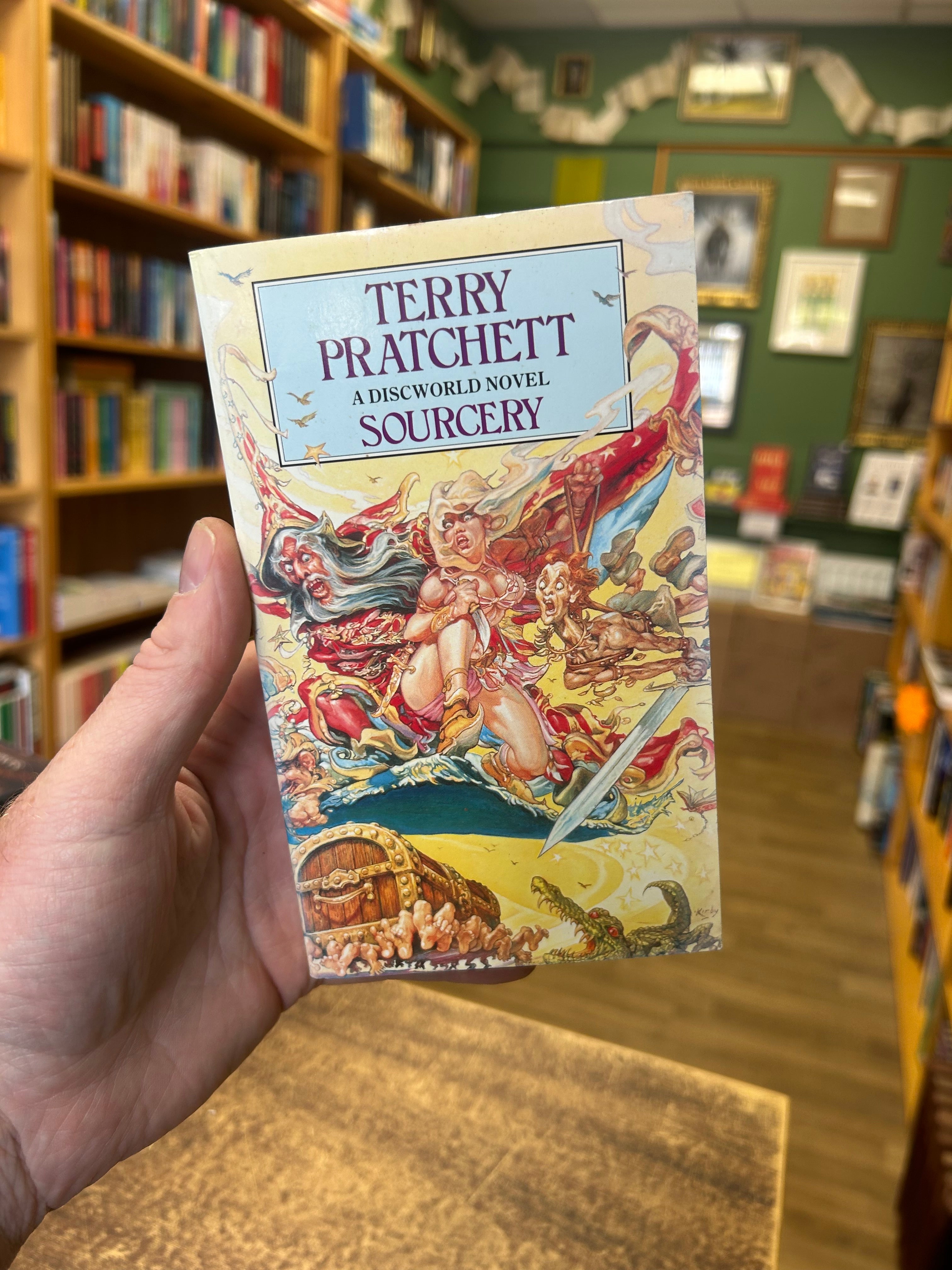 Sourcery- Terry Pratchett