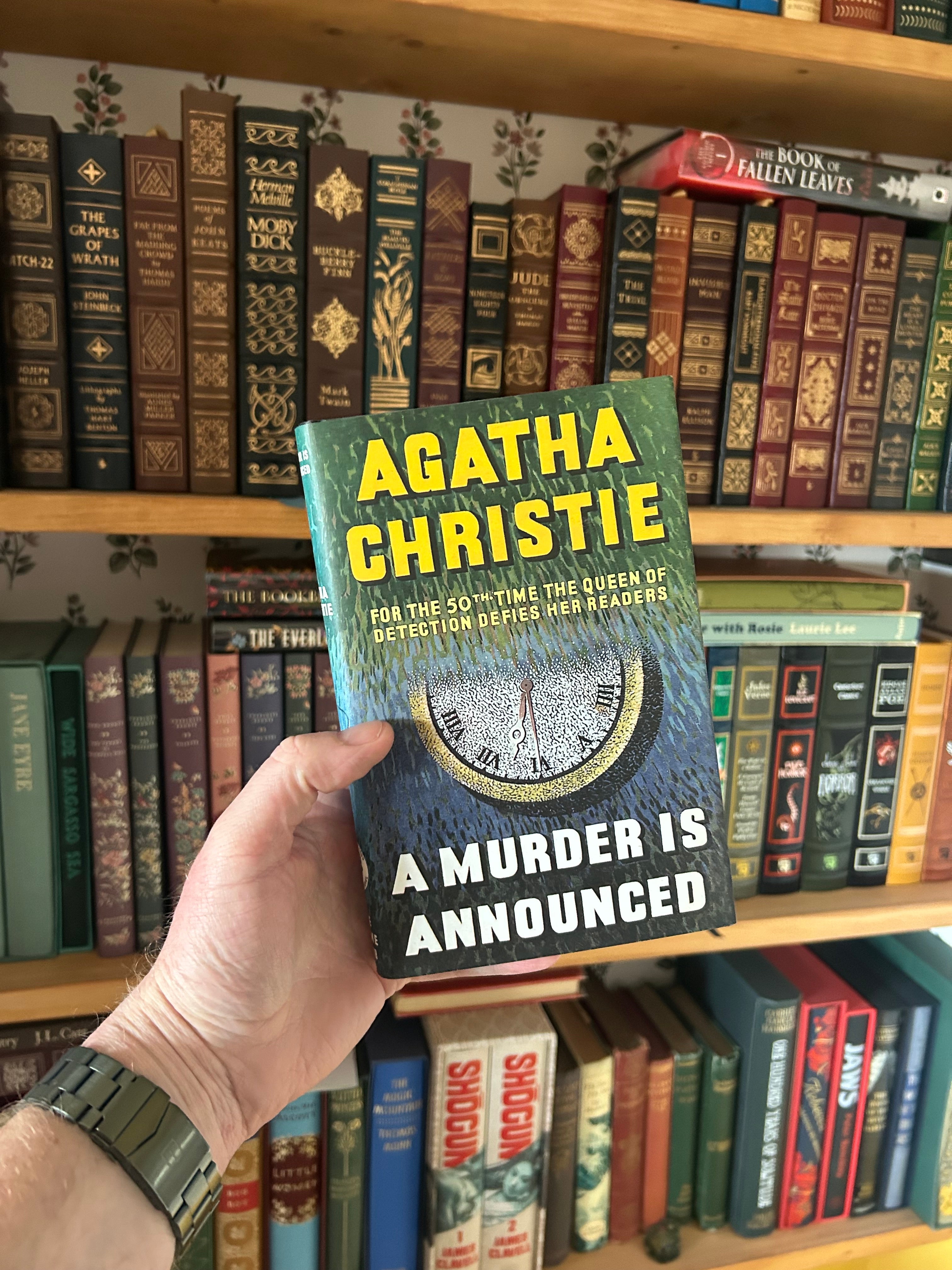 A Murder is Announced- Agatha Christie.