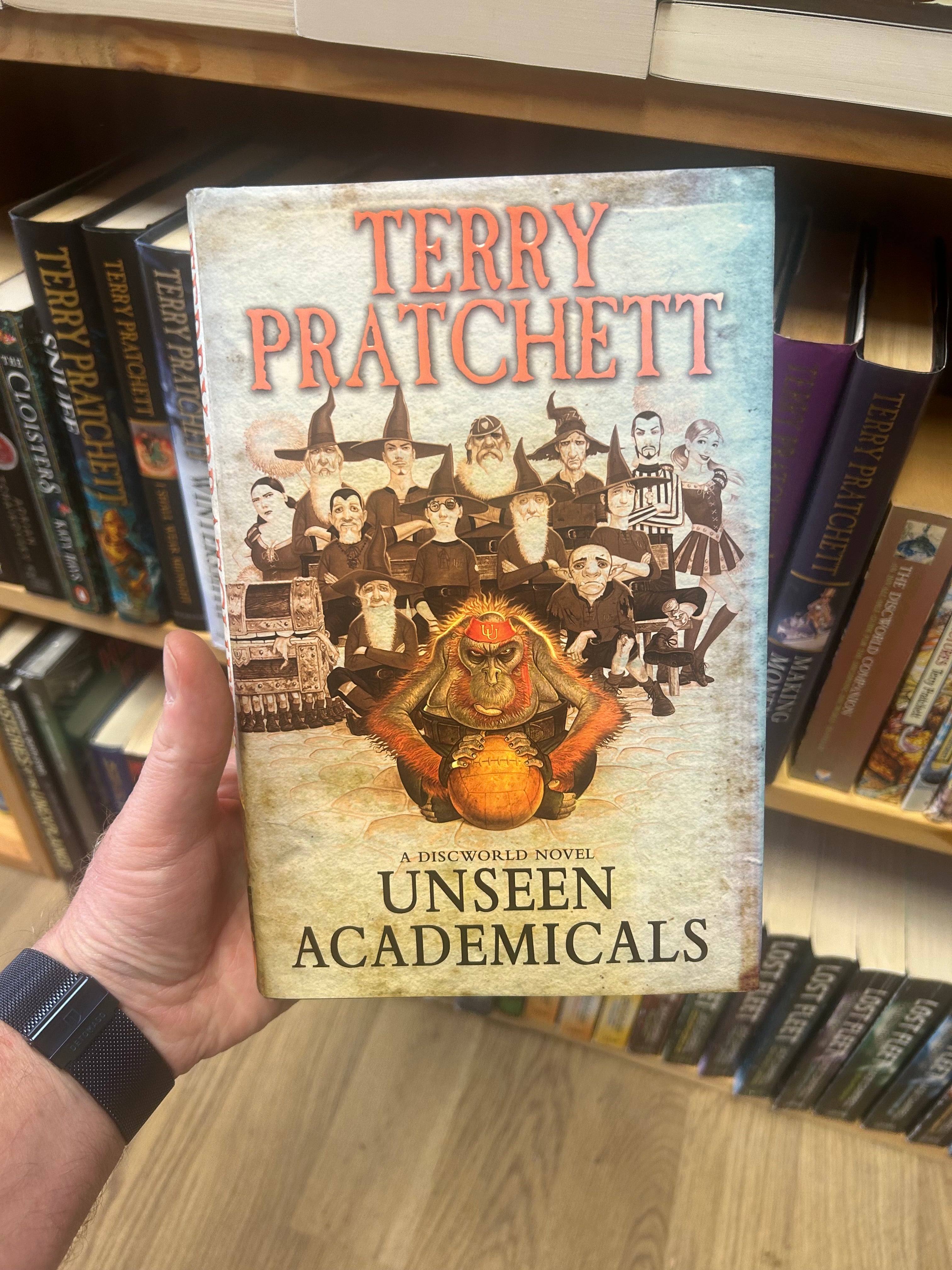 Unseen Academicals- Terry Pratchett (First Edition)