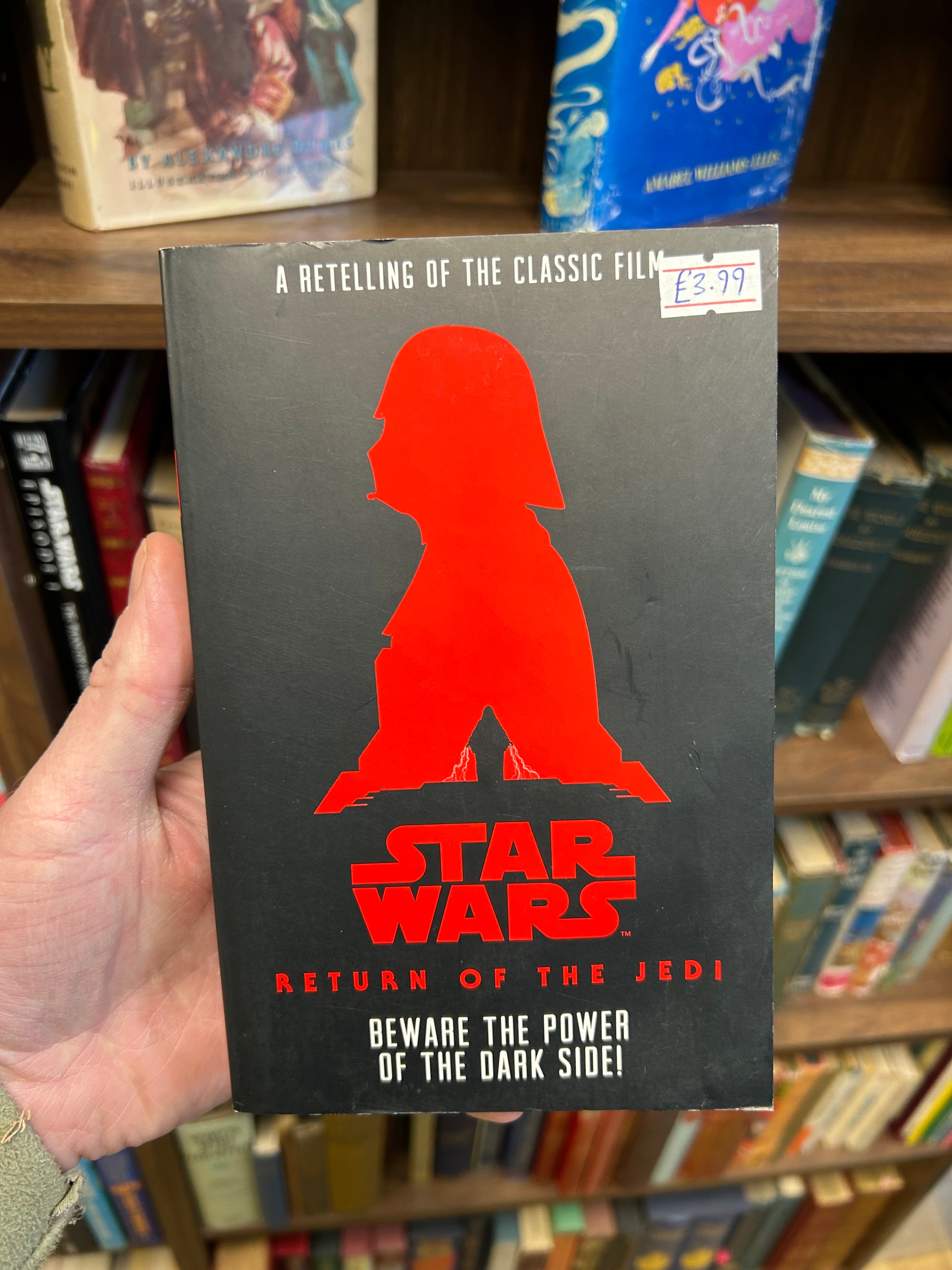 Star Wars,Return of the Jedi, Beware the power of the Dark Side- Tom Angleberger. (097)