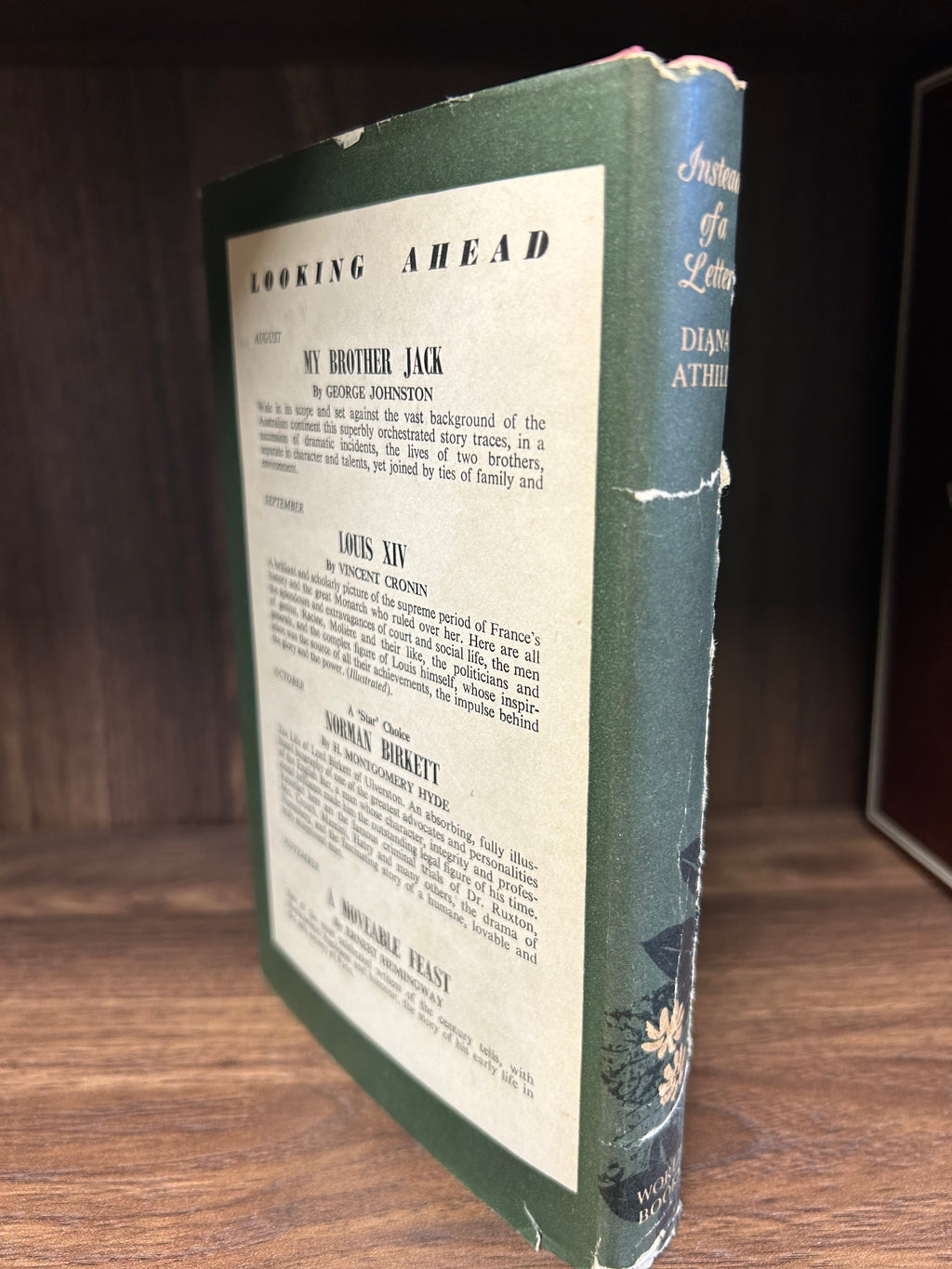 Instead of a Letter- Diana Athill (1965) 002
