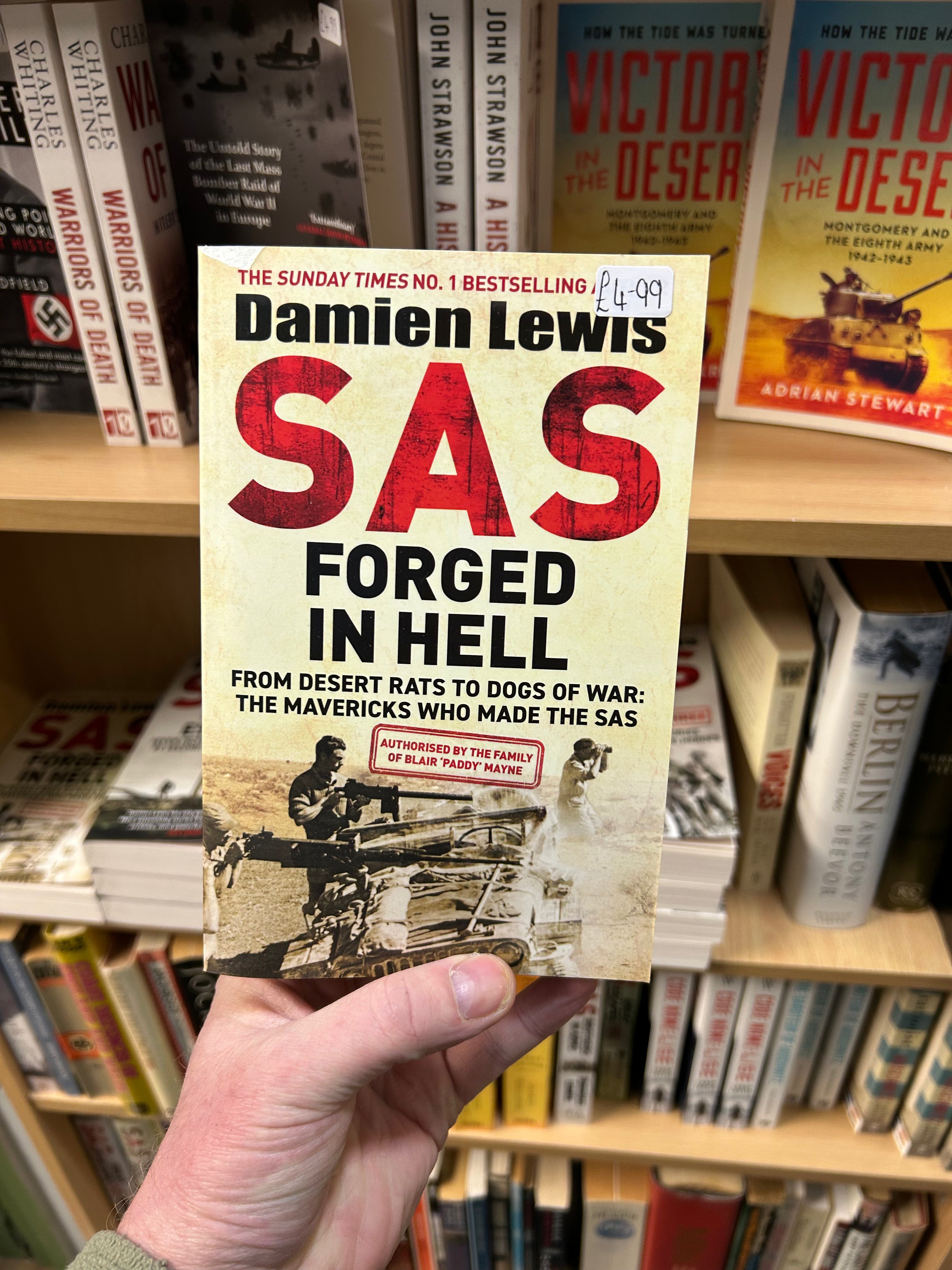 SAS Forged in Hell-Damien Lewis