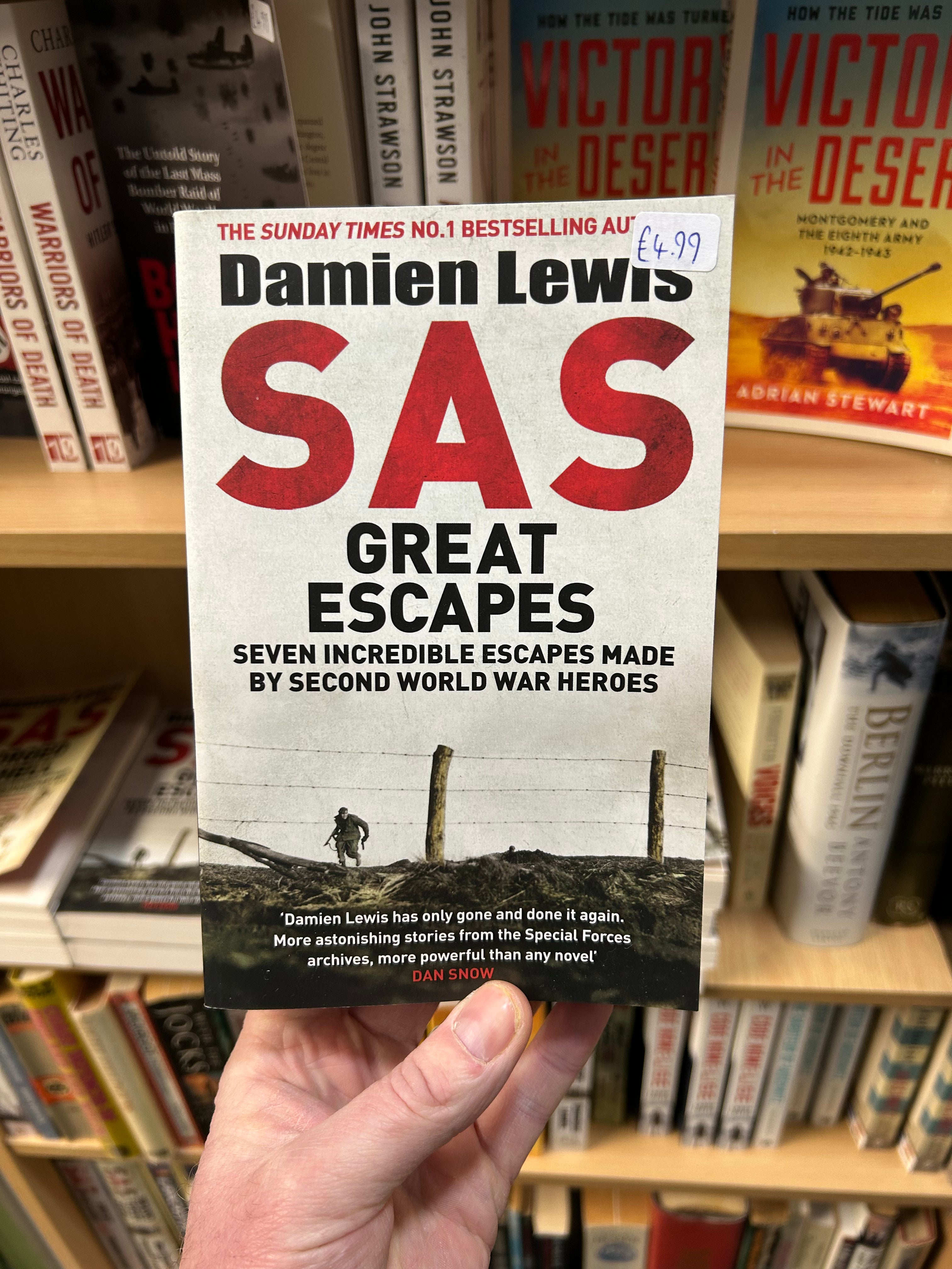 SAS Great Escapes- Damien Lewis