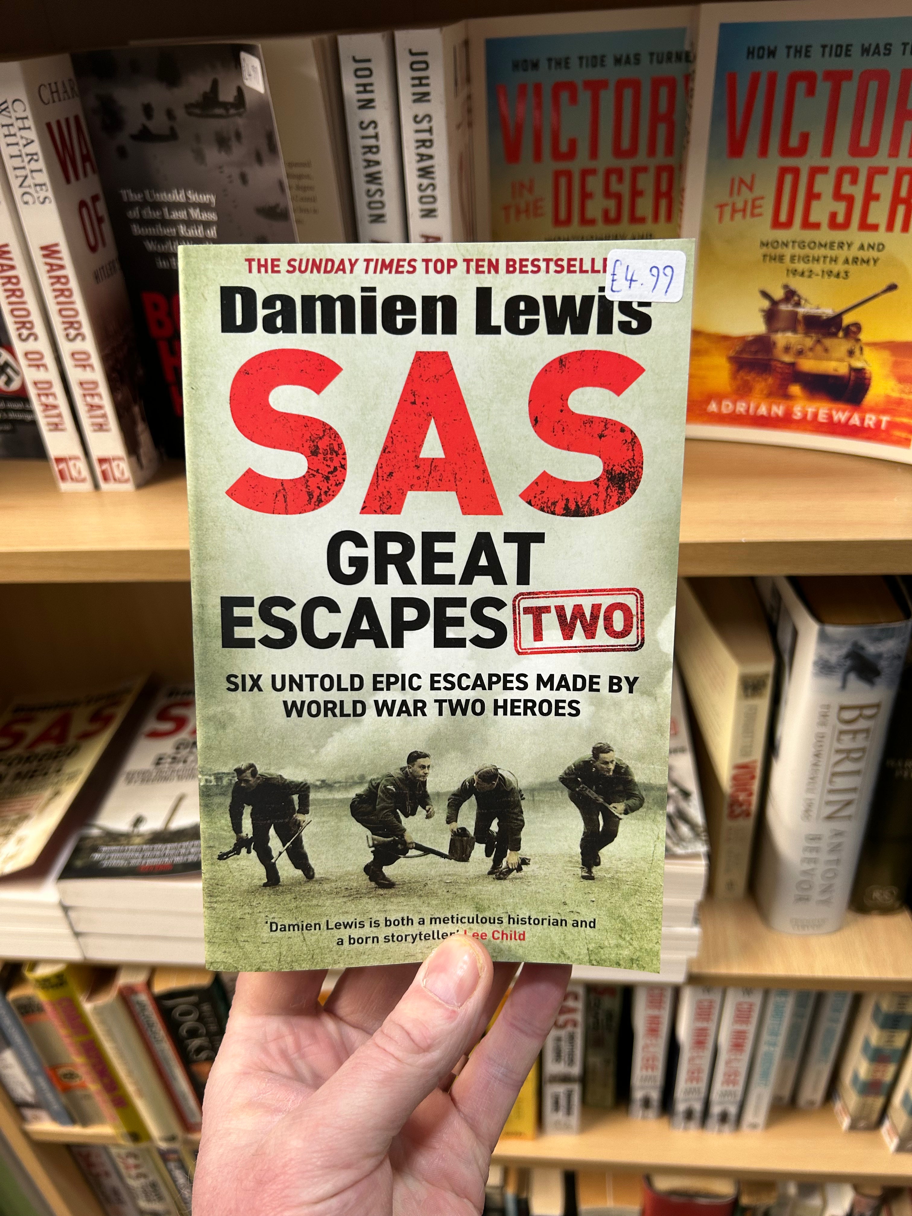 SAS Great Escapes Two- Damien Lewis