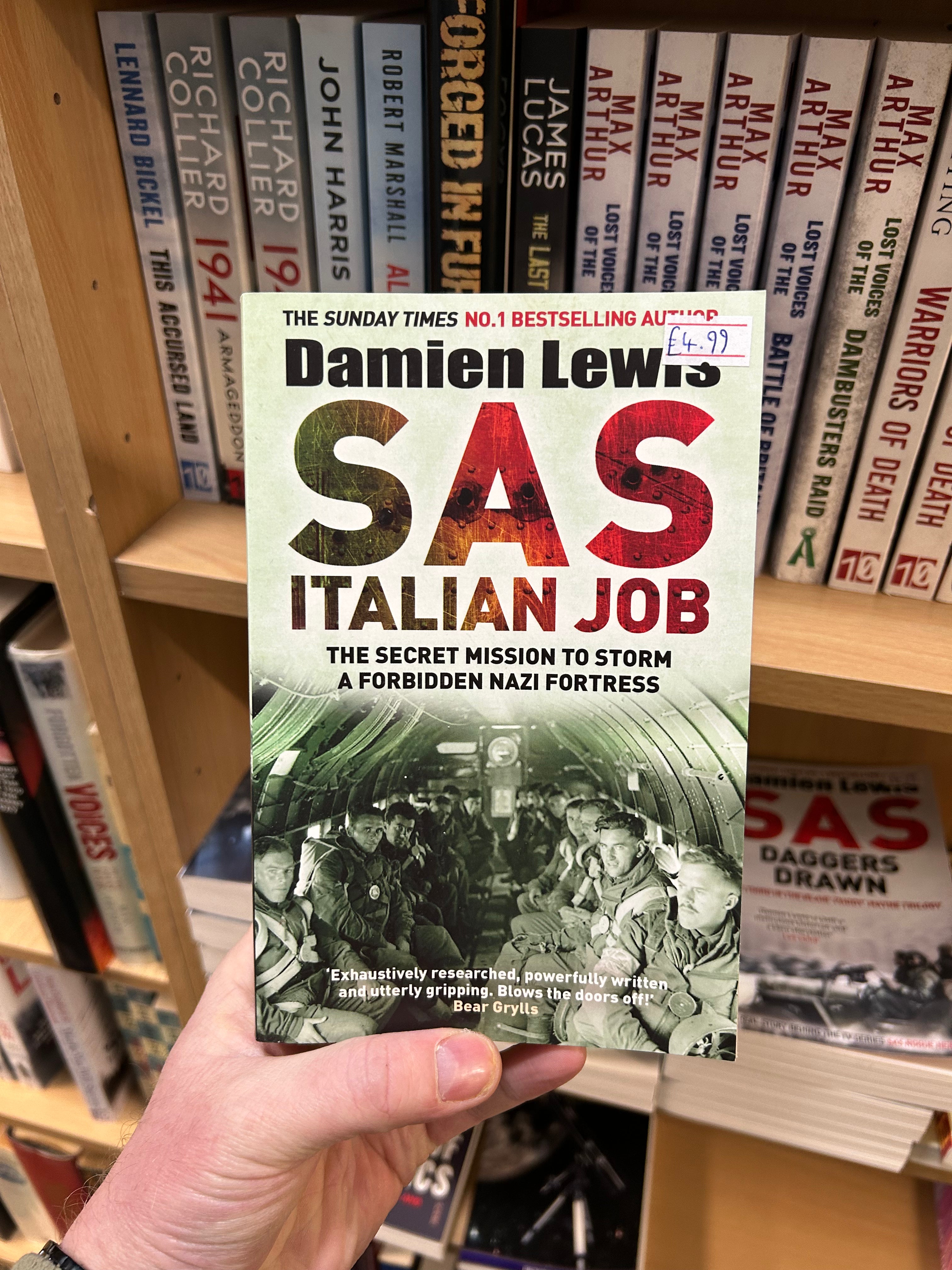 SAS Italian Job- Damien Lewis