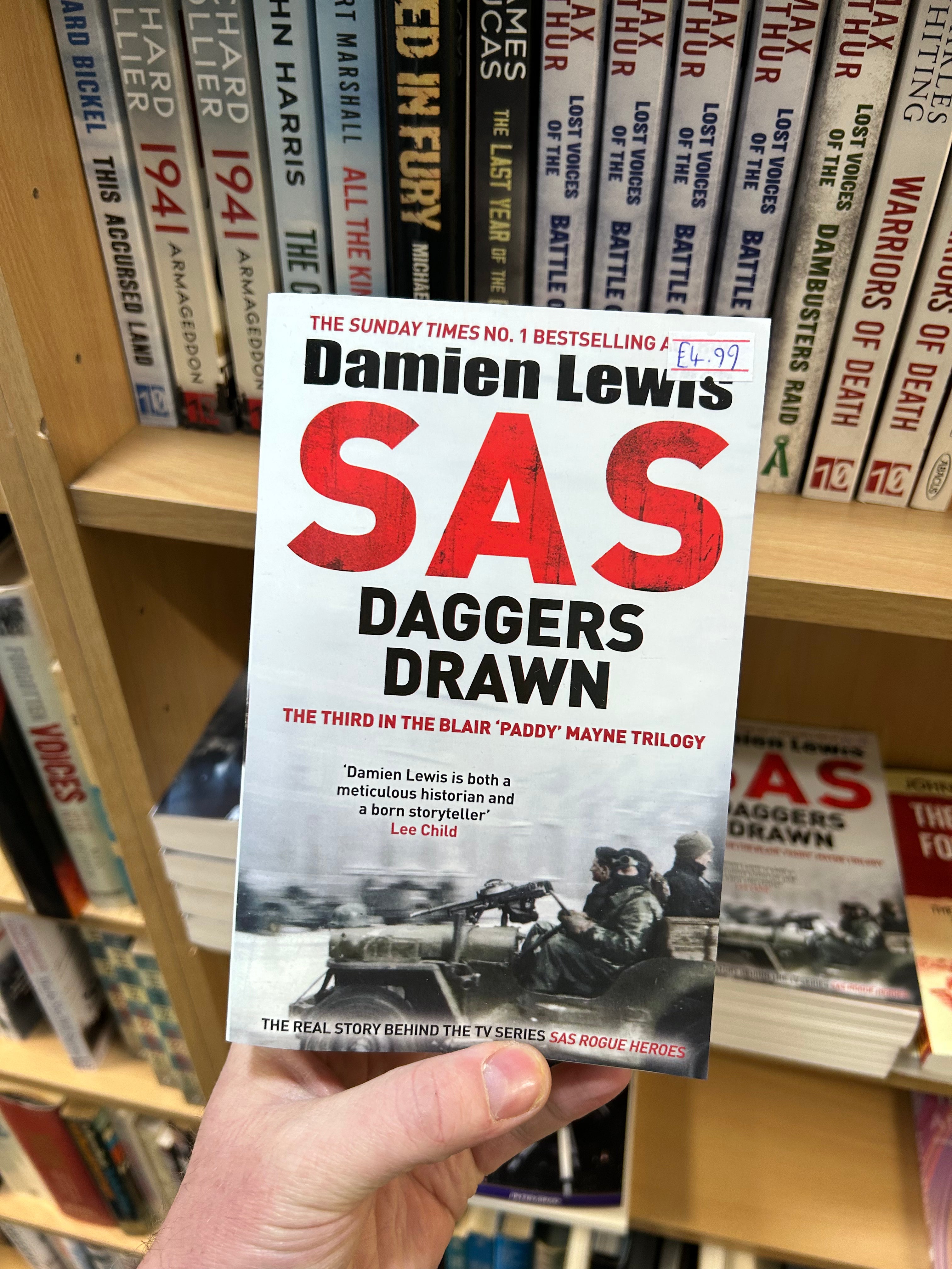 SAS Daggers Drawn- Damien Lewis