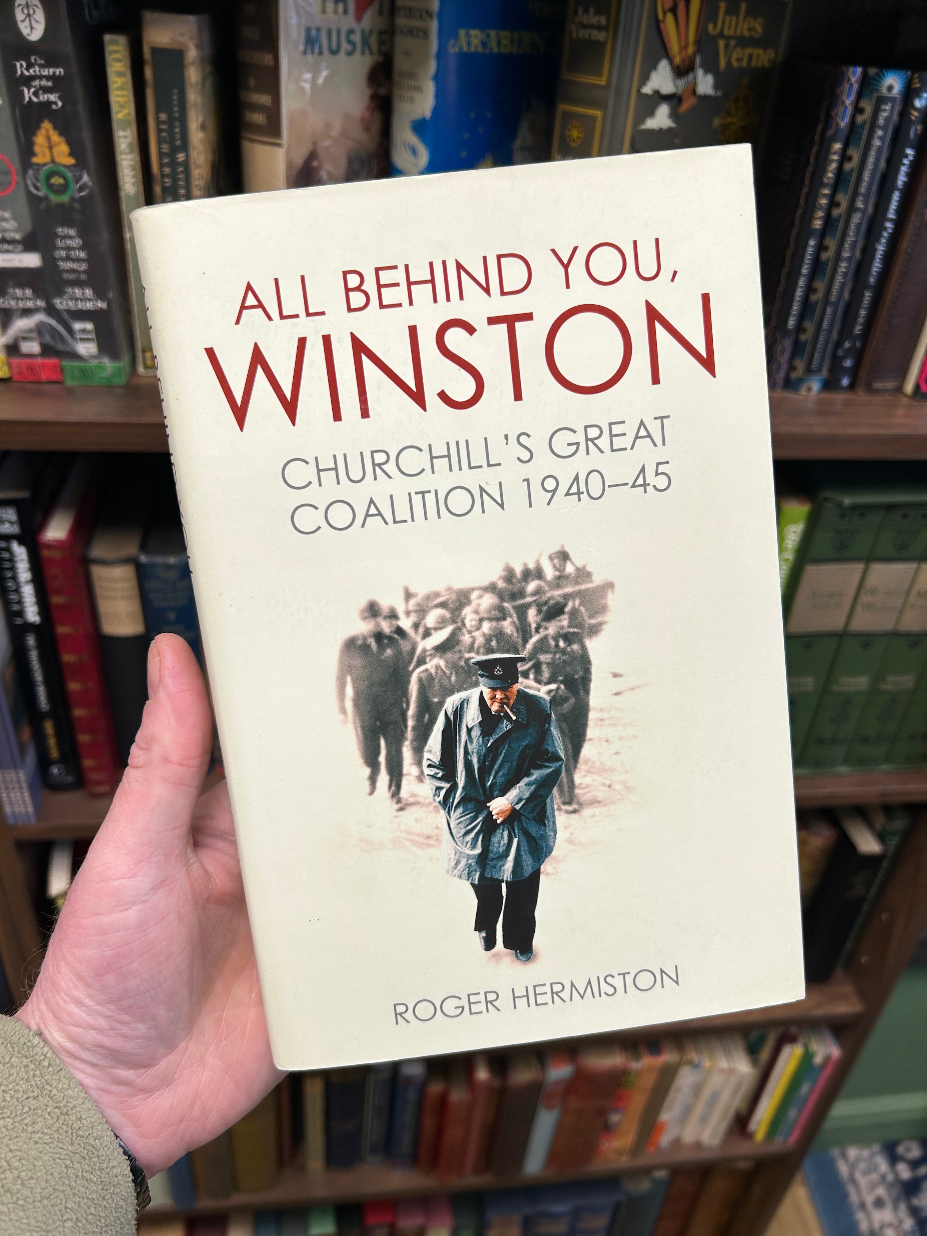 All Behind you Winston- Roger Hermiston