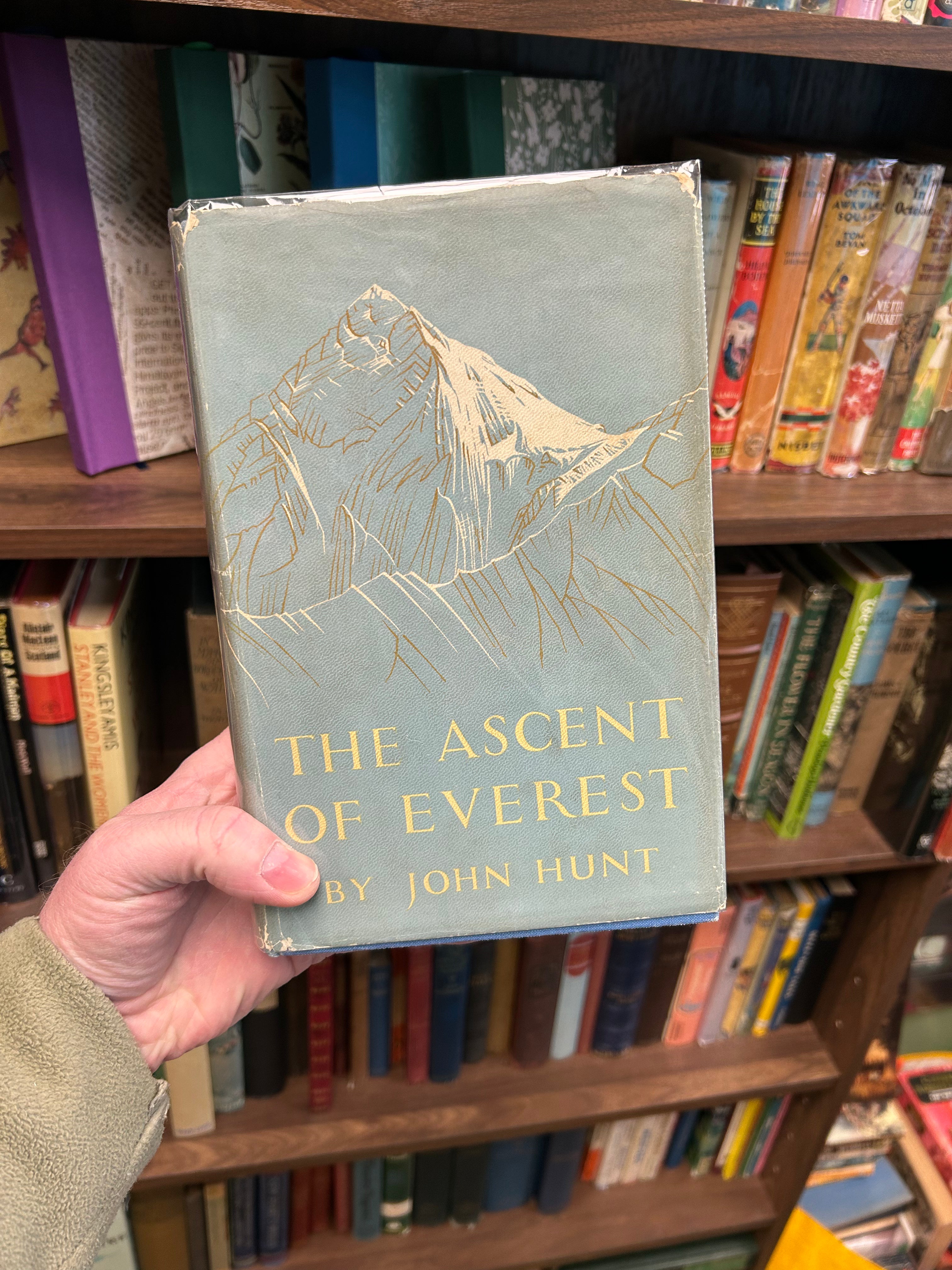The Ascent of Everest- John Hunt 1st Edition. 1953
