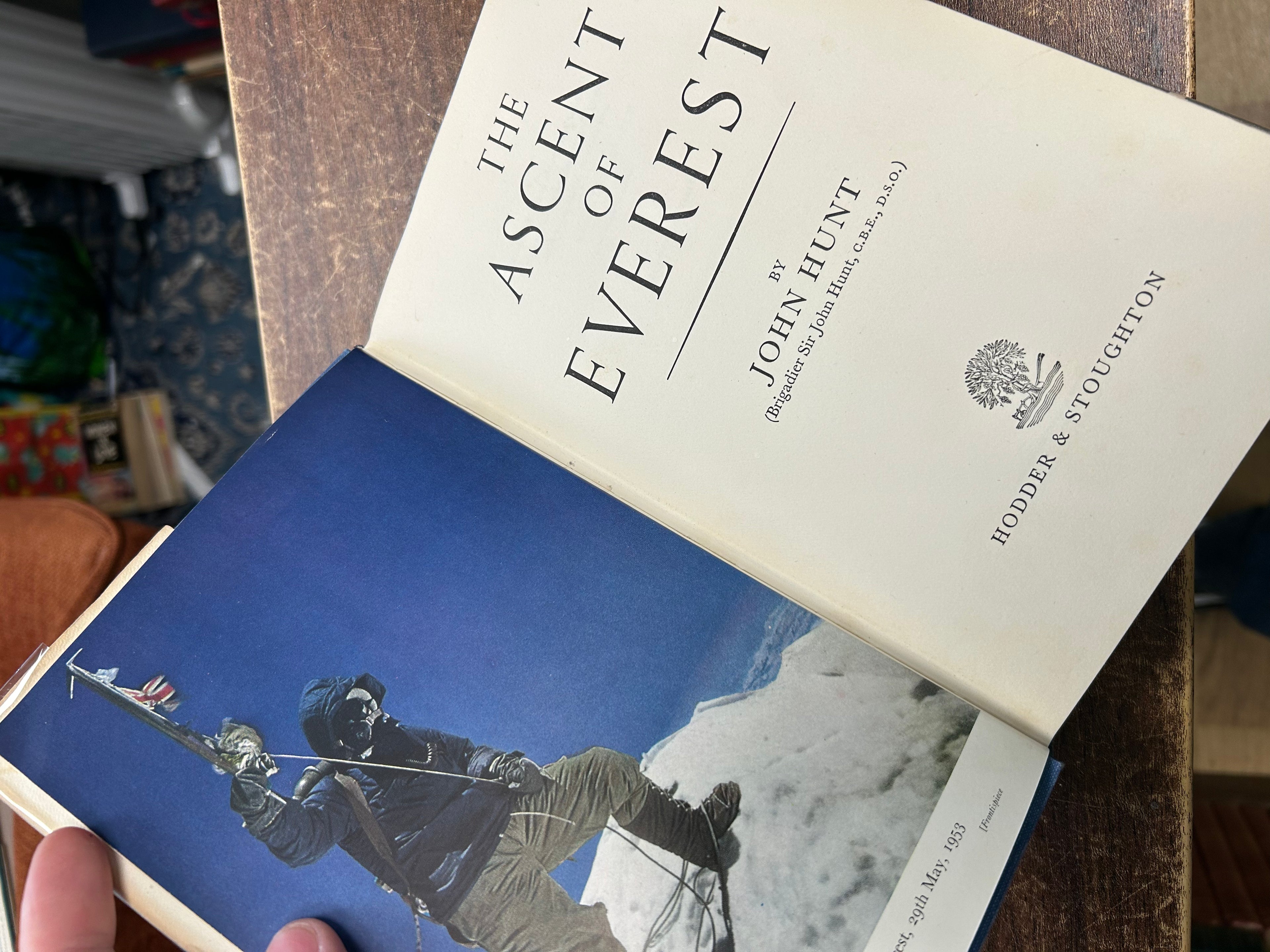 The Ascent of Everest- John Hunt 1st Edition. 1953