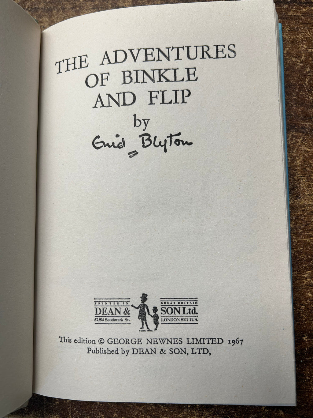 The Adventures of Binkle and Flip. Enid Blyton 1967 (141)