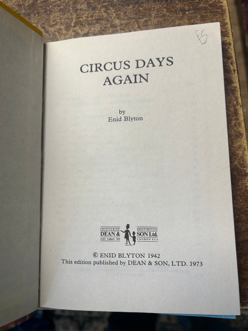 Circus Days Again- Enid Blyton. 1973 (145)