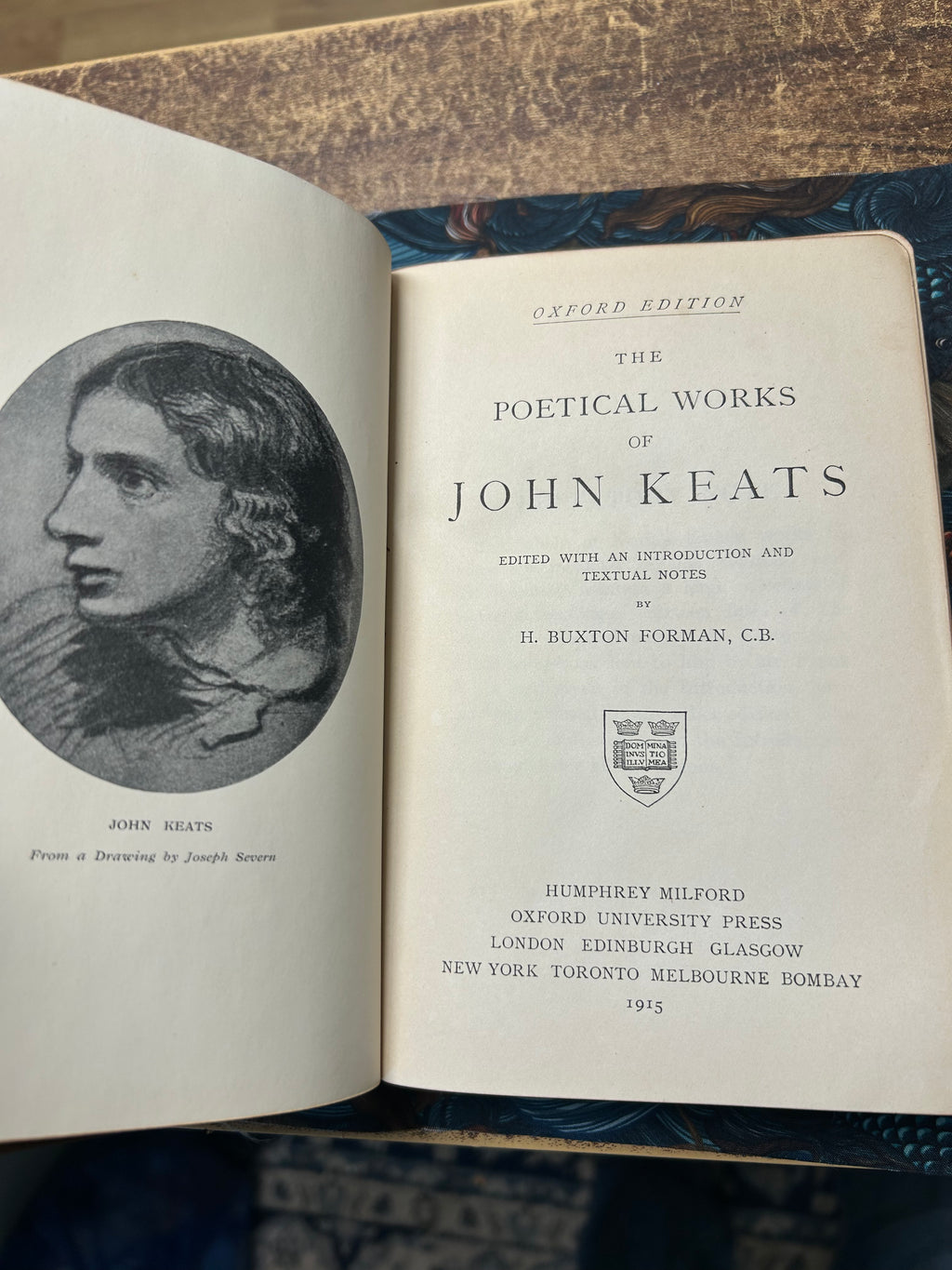 The Poetical Works of Keats. 1915. (151)