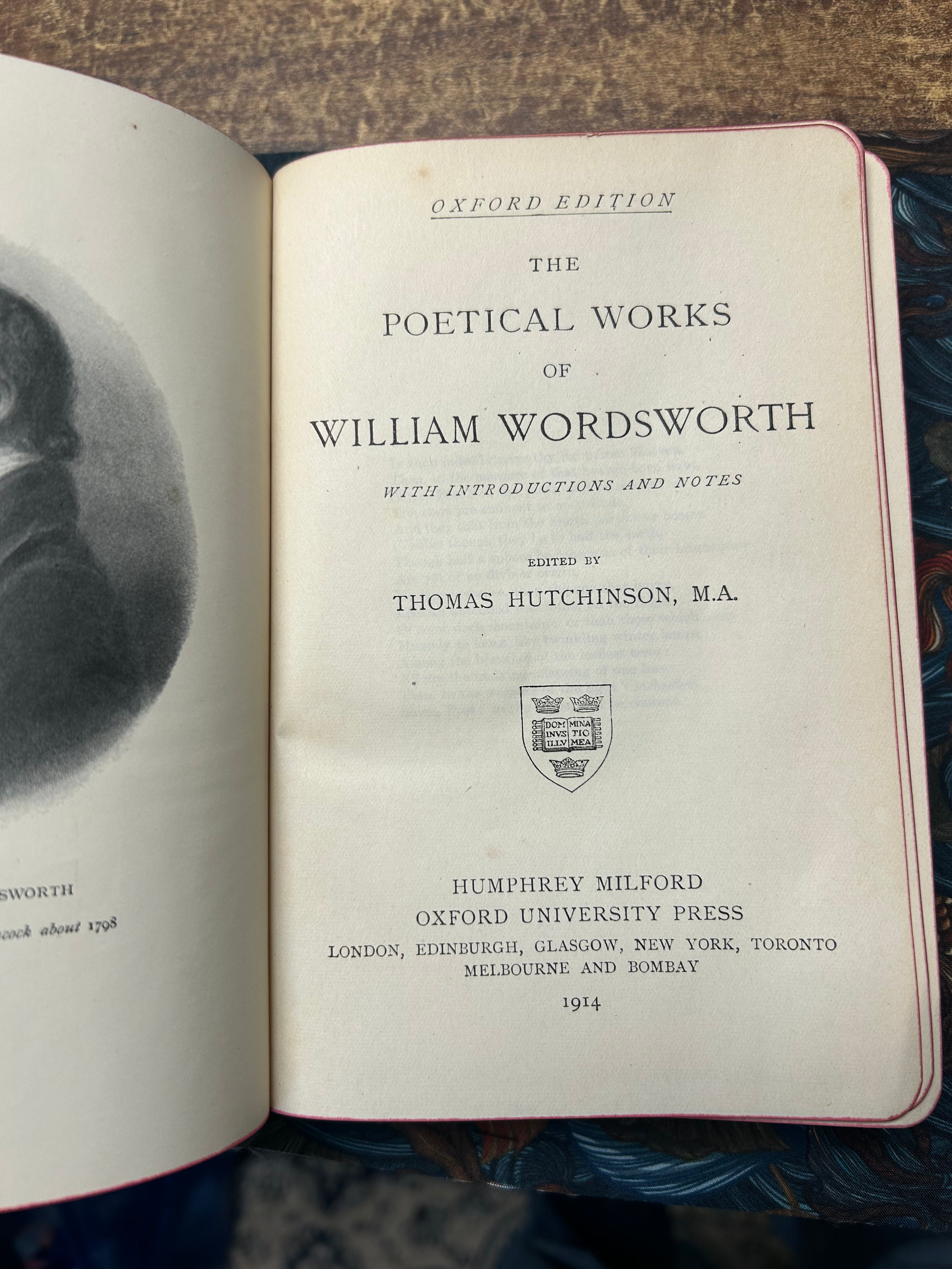 The Poetical Works of Wordsworth. 1914. (152)