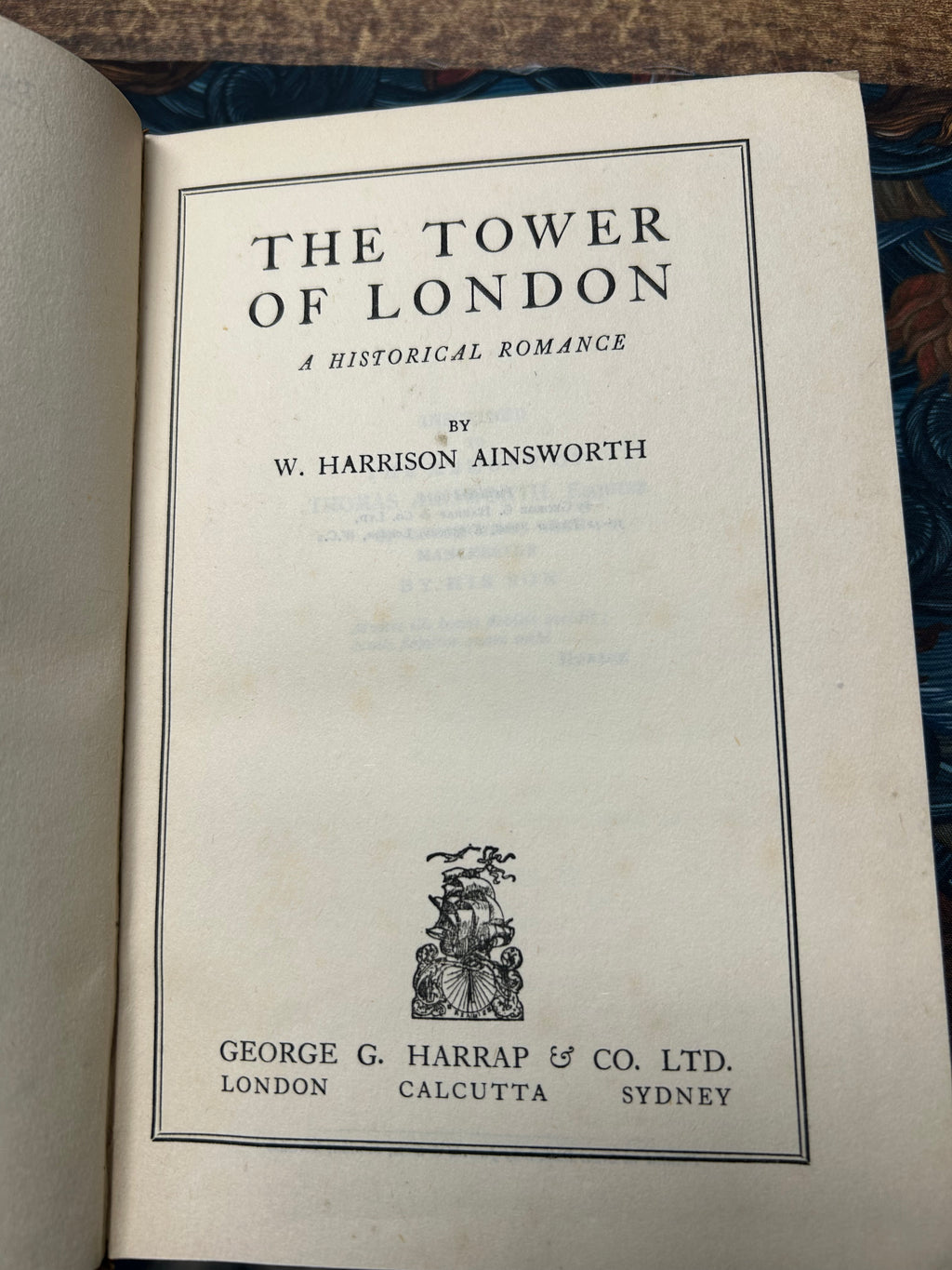 The Tower of London- W.Harrison Ainsworth 1926 (154)