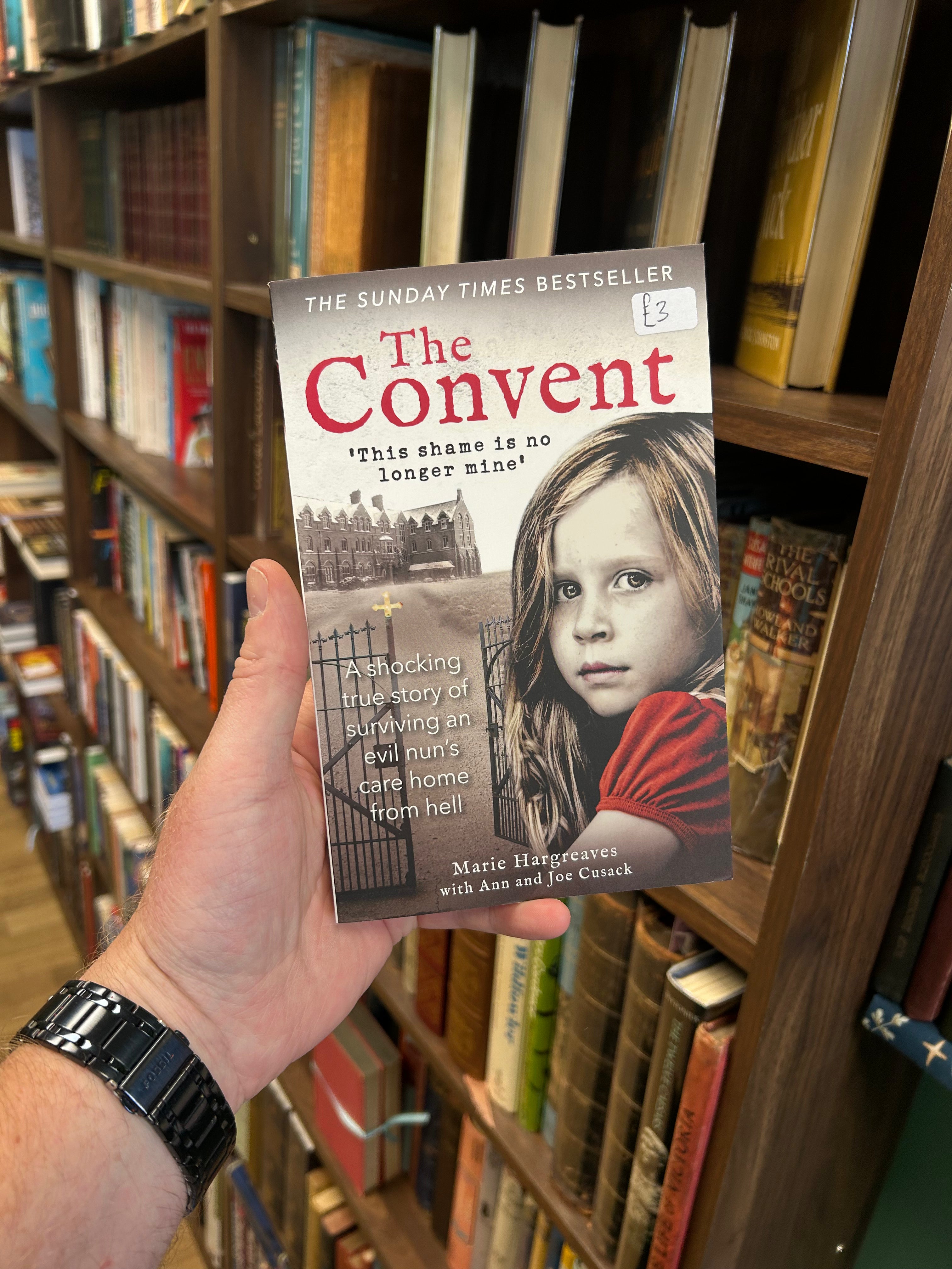 The Convent- Marie Hargreaves with Ann and Joe Cusack.