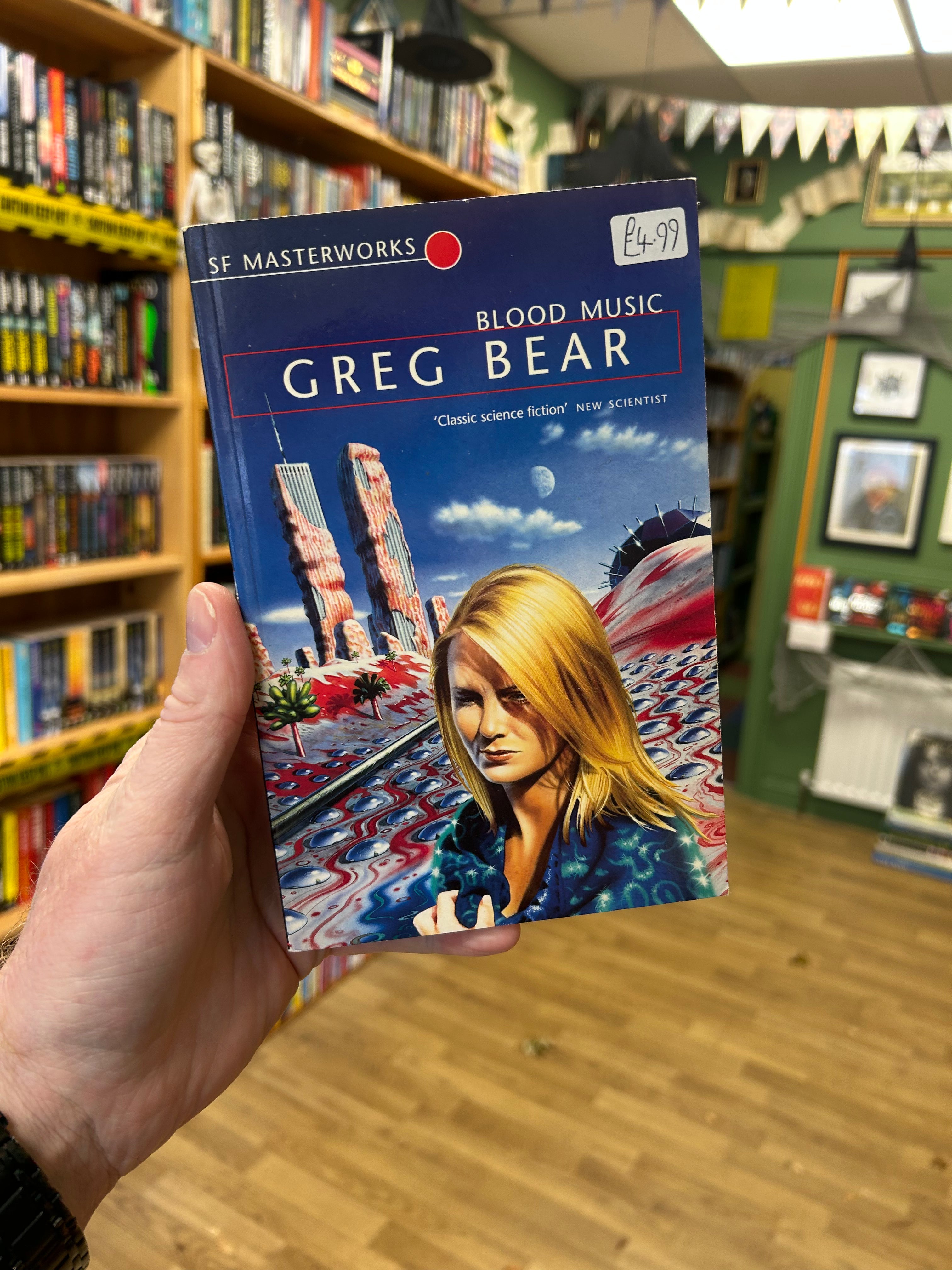 Blood Music- Greg Bear. SF Masterworks 2001