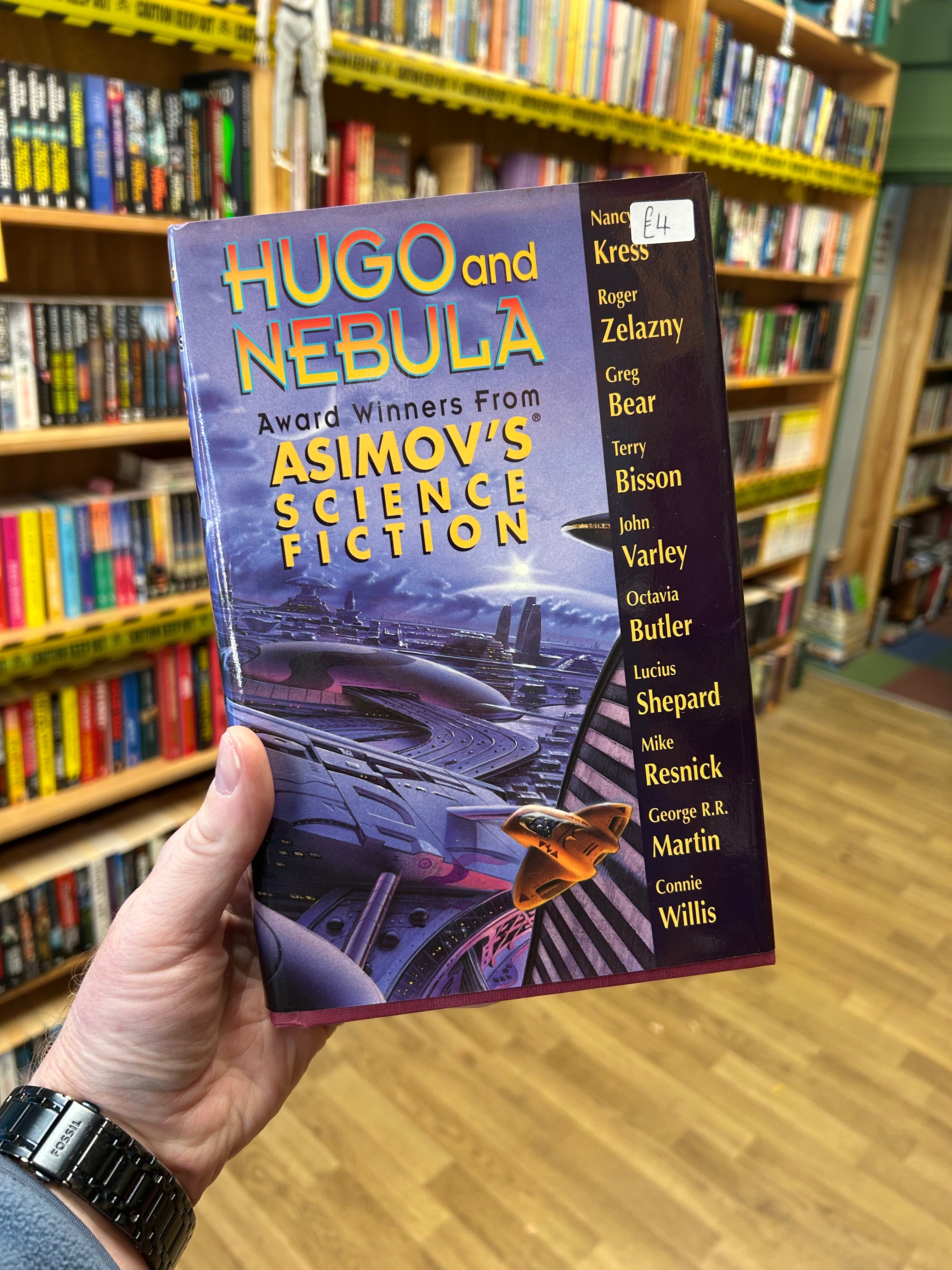 Hugo and Nebula. Award winners from Asimov’s Science Fiction.
